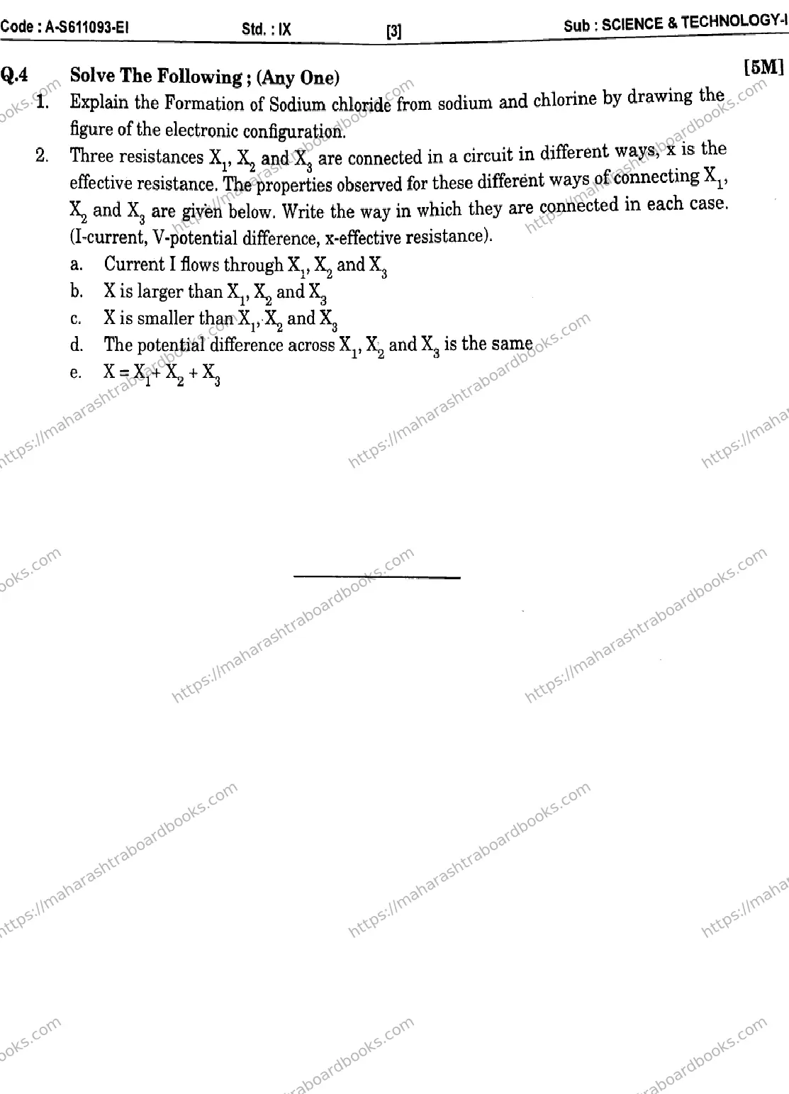 Maharashtra Board Solution CLASS-9 1 SEM SCIENCE AND TECHNOLOGY 1 SET 1 A S611093 EI 080126 1 SEM SCIENCE AND TECHNOLOGY 1 SET 1 A S611093 EI 080126 2026 Image 3