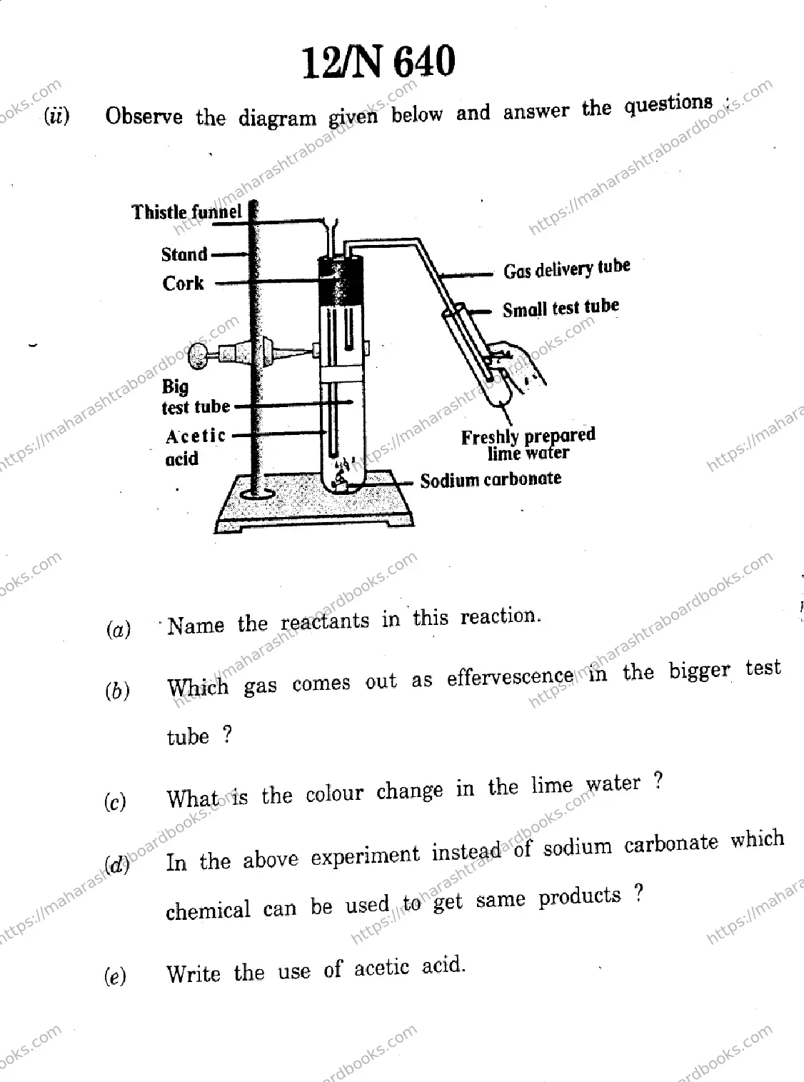 Maharashtra Board Solution SSC Science And Technology  (72) - (N-640) 2024 Image 12
