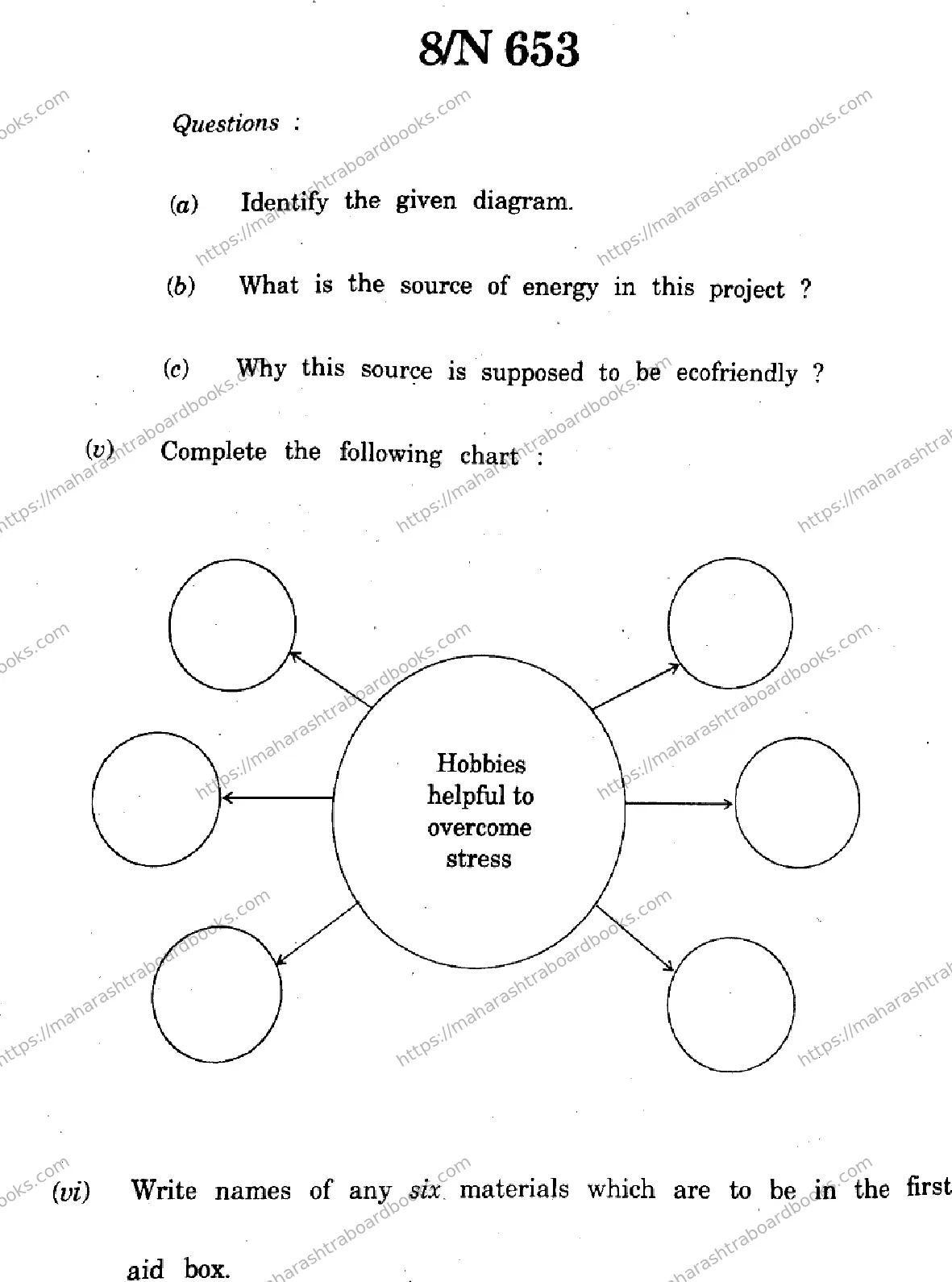 Maharashtra Board Solution SSC Science And Technology  (72) - (N-653) 2024 Image 8