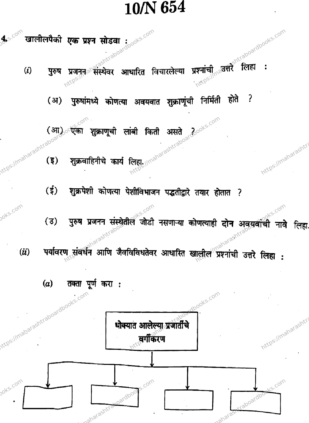 Maharashtra Board Solution SSC Science And Technology  (72) - (N-654) 2024 Image 10