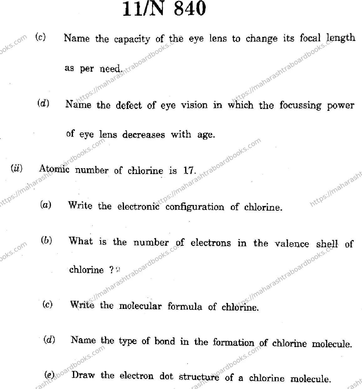 Maharashtra Board Solution SSC Science-and-Technology- N-840 2025 Image 11