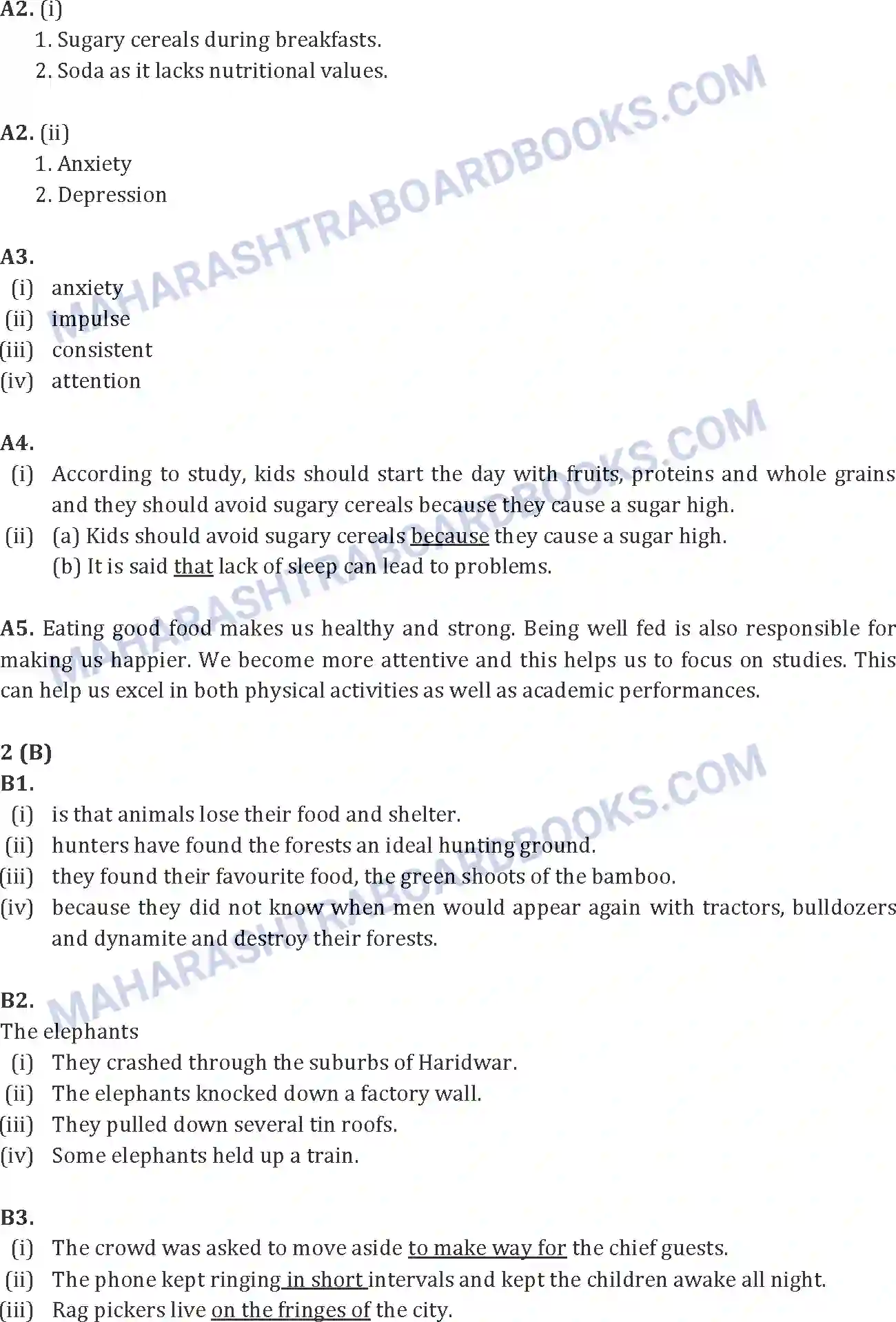 Maharashtra Board Solution SSC English Paper-A 2015 Image 17