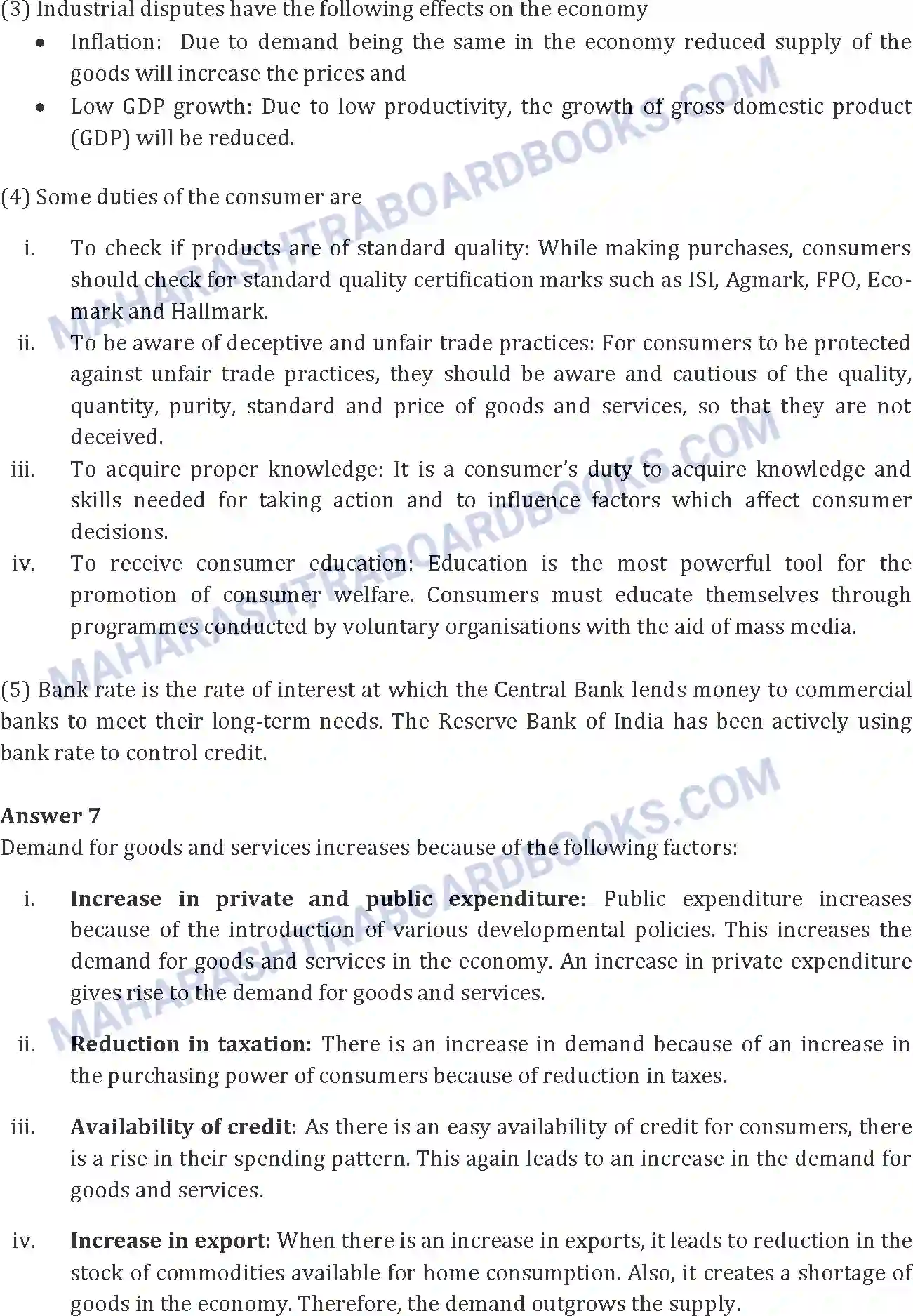 Maharashtra Board Solution SSC Geography Paper-A 2017 Image 8