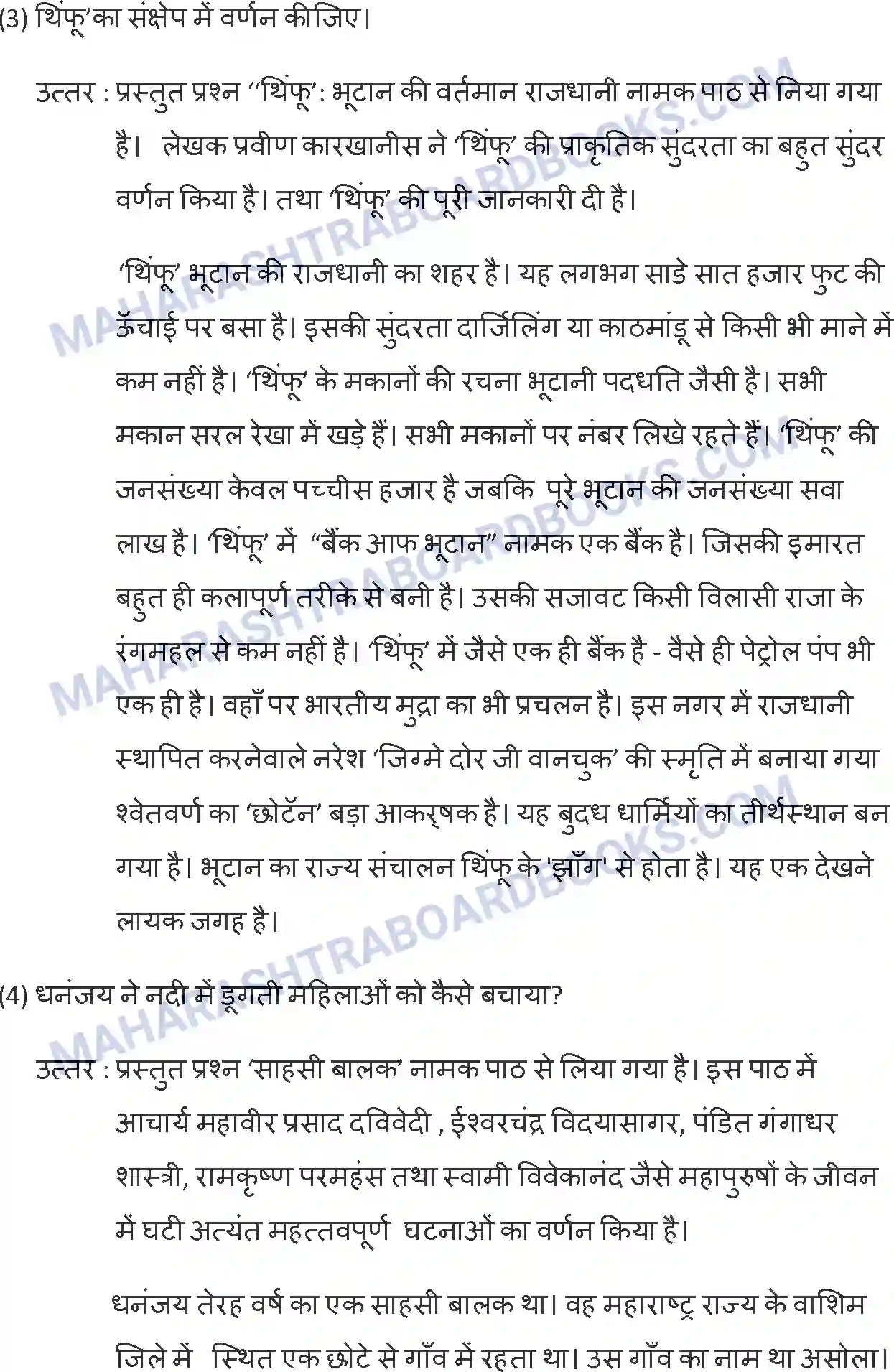 Maharashtra Board Solution SSC Hindi Paper-A 2014 Image 24