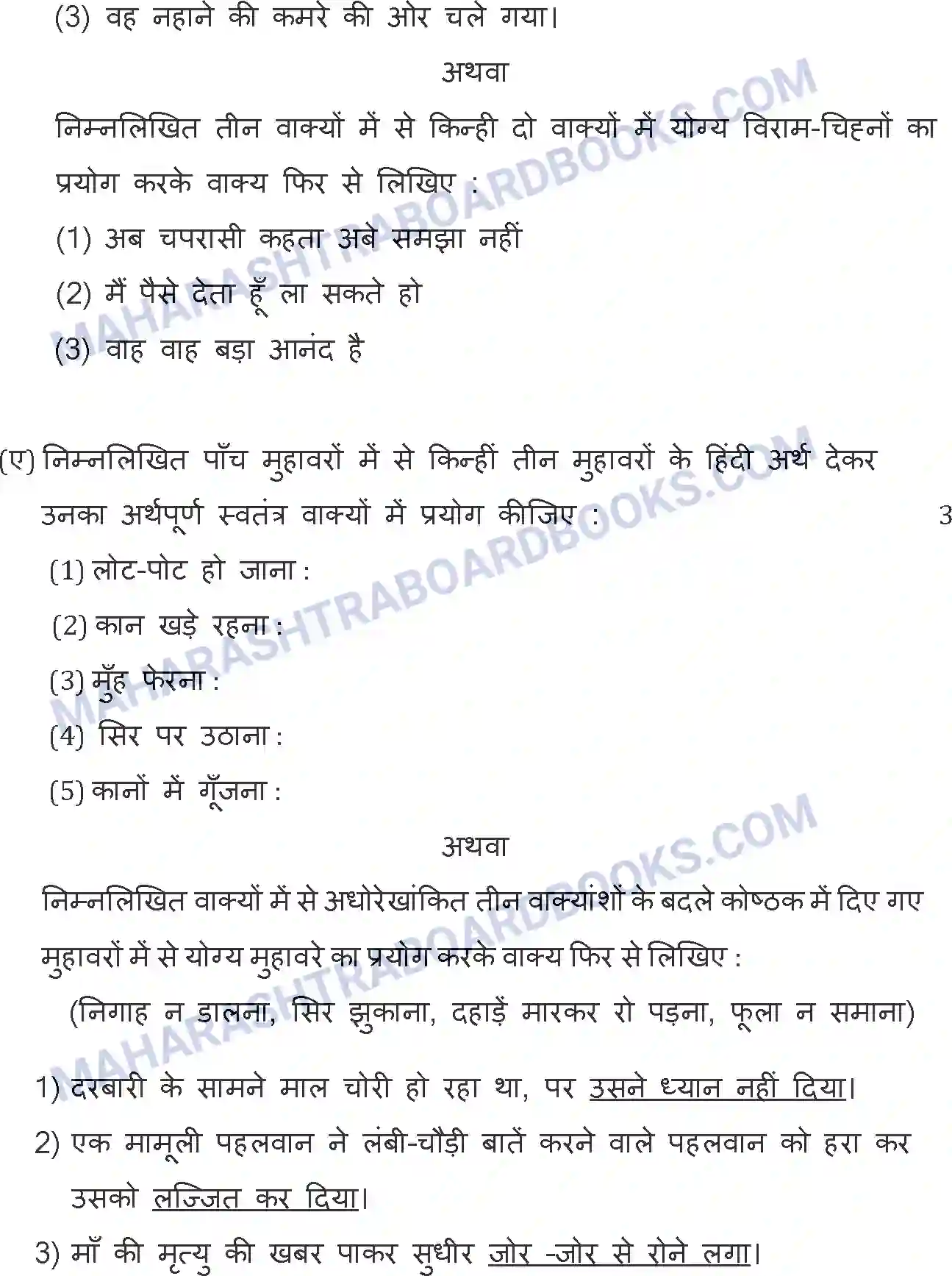 Maharashtra Board Solution SSC Hindi Paper-A 2015 Image 7