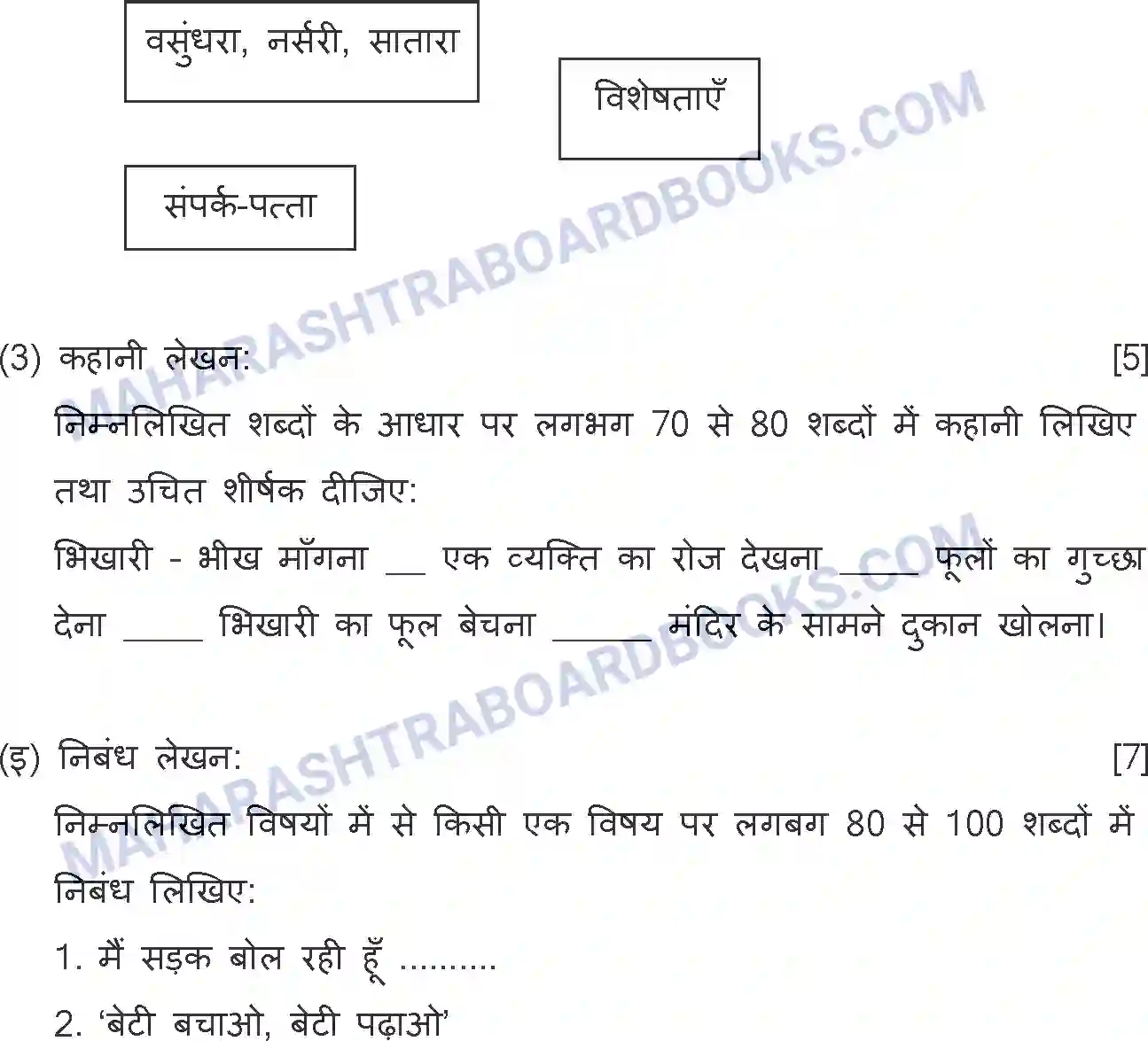 Maharashtra Board Solution SSC Hindi Paper-A 2019 Image 13