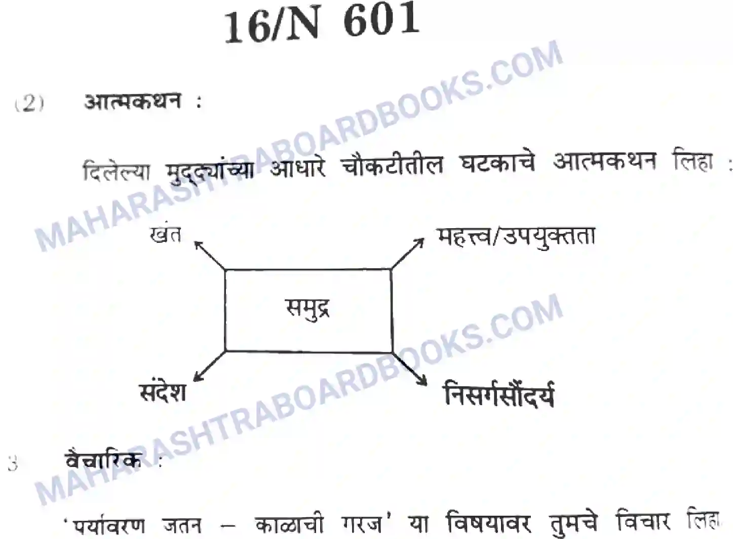 Maharashtra Board Solution SSC Marathi Paper-A 2022 Image 16