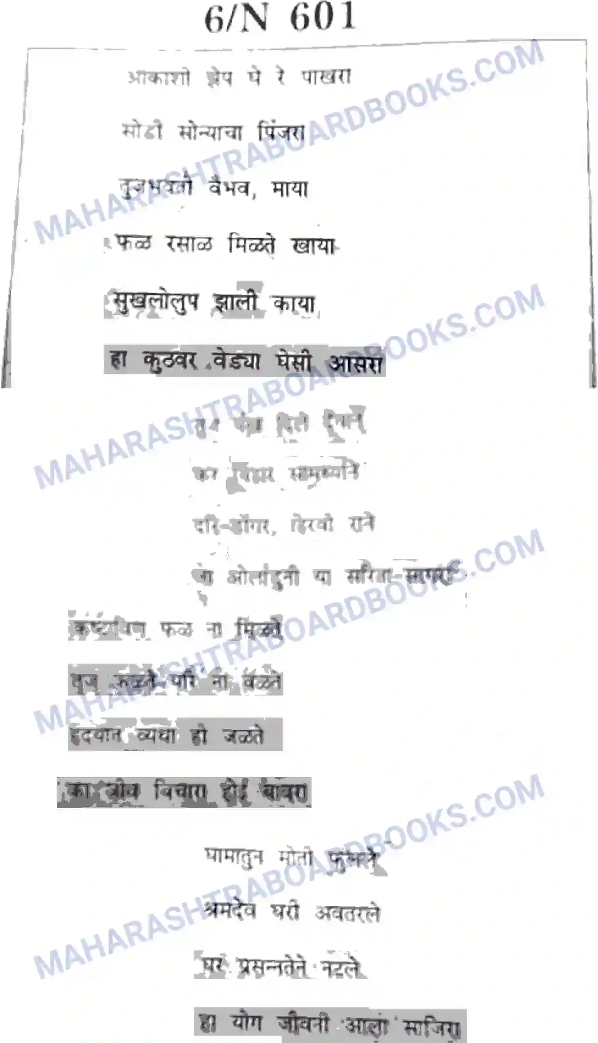 Maharashtra Board Solution SSC Marathi Paper-A 2022 Image 6