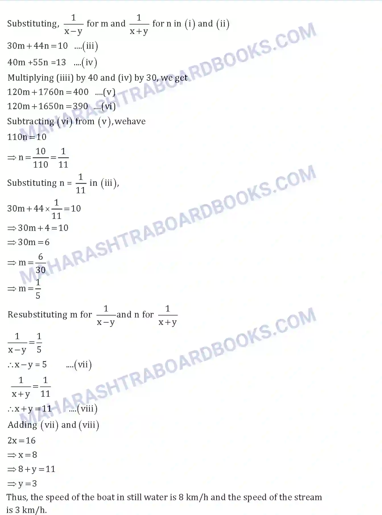 Maharashtra Board Solution SSC Mathematics Paper-A 2018 Image 11