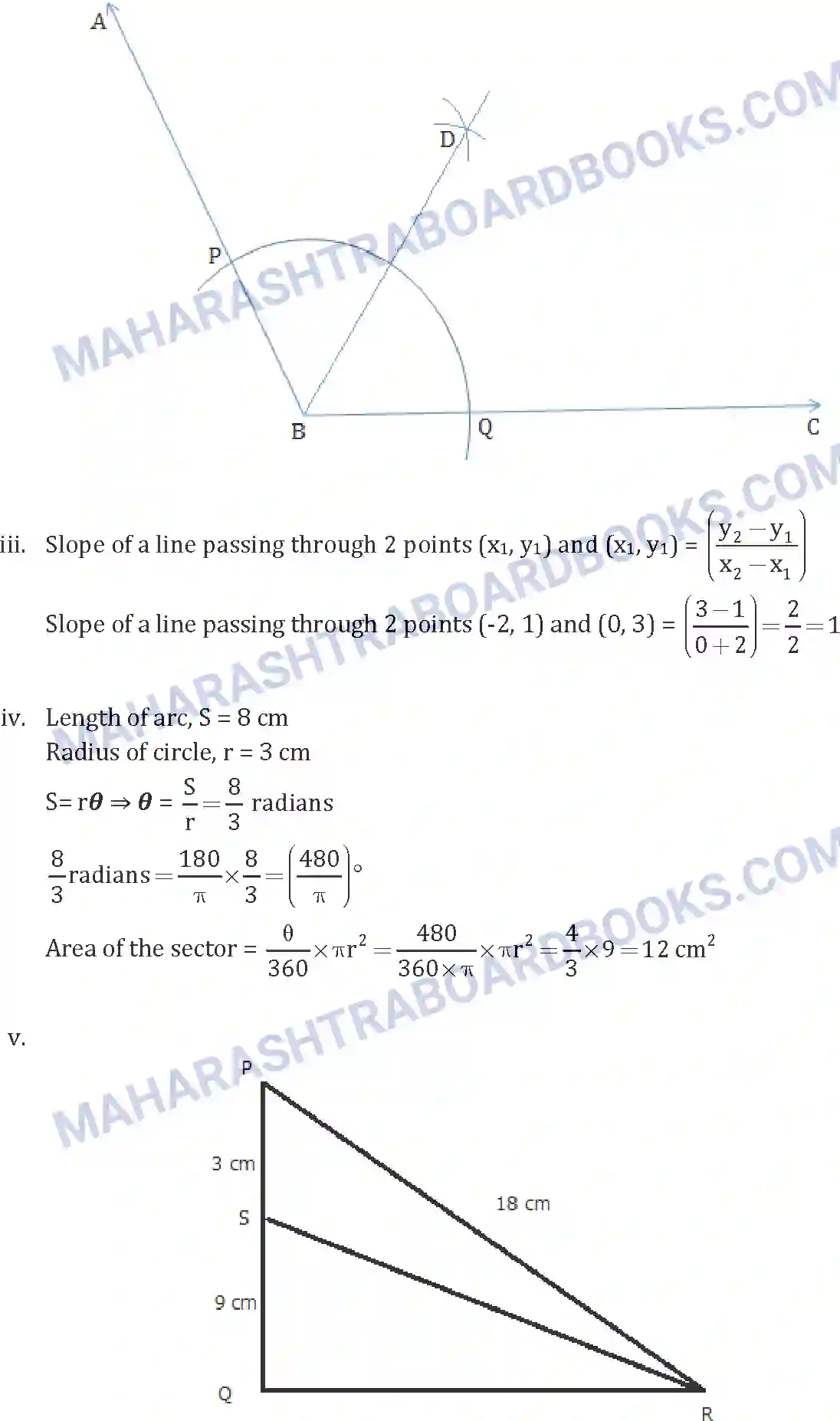 Maharashtra Board Solution SSC Mathematics Paper-B 2015 Image 6