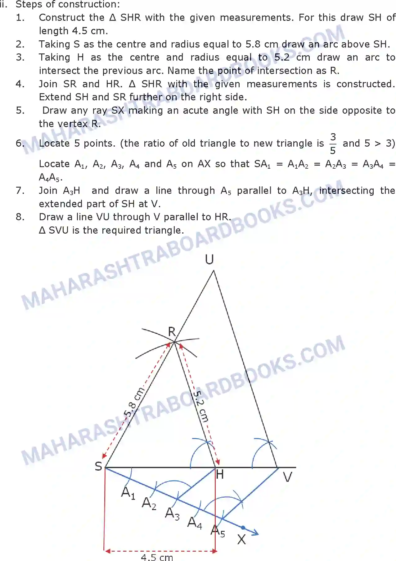 Maharashtra Board Solution SSC Mathematics Paper-B 2016 Image 13