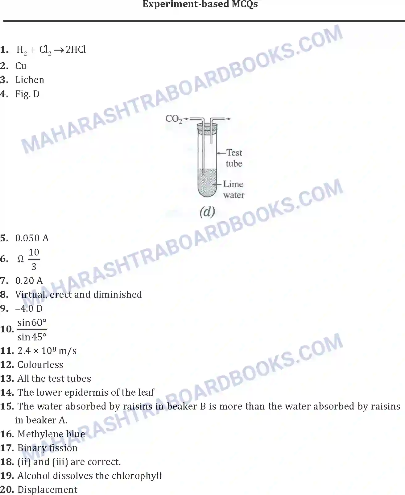 Maharashtra Board Solution SSC Science Paper-A 2013 Image 23