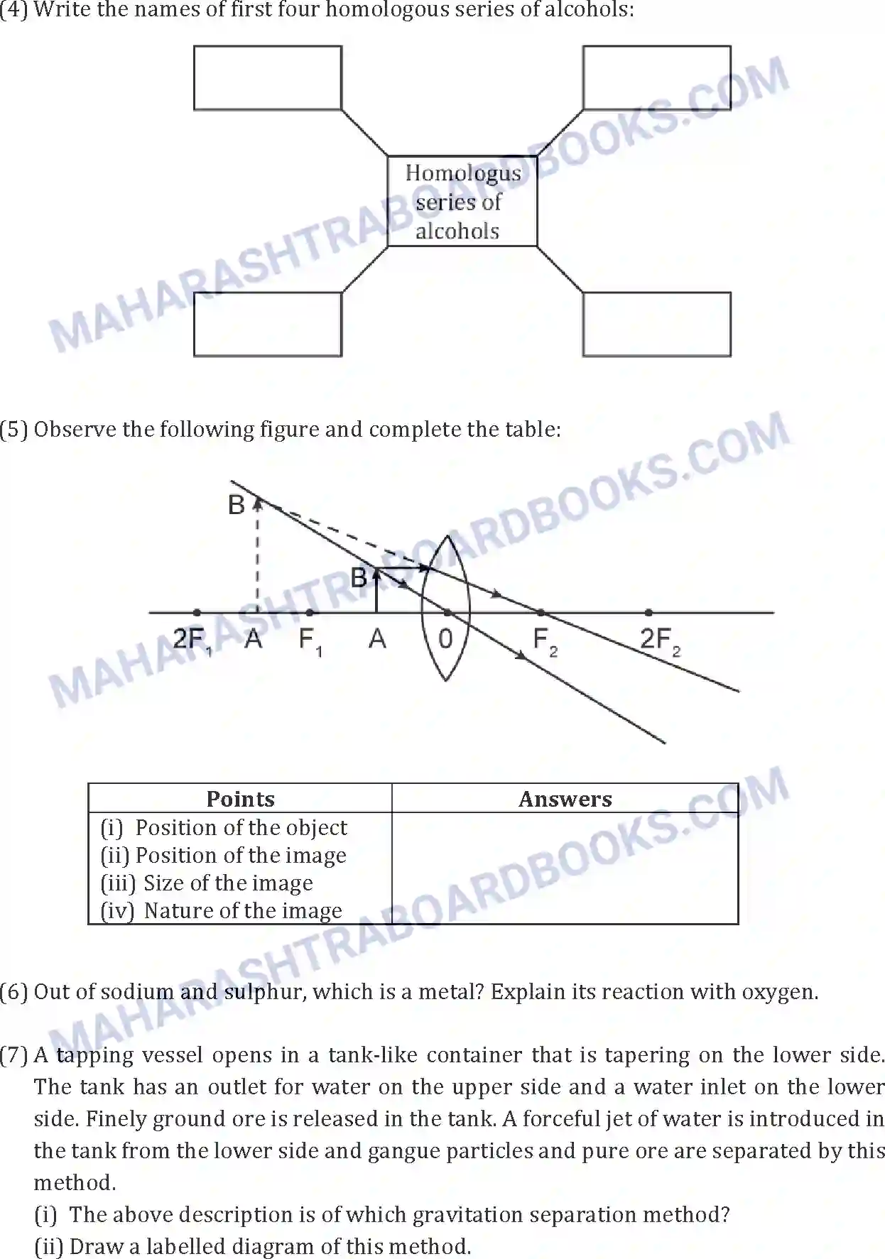 Maharashtra Board Solution SSC Science Paper-A 2019 Image 3