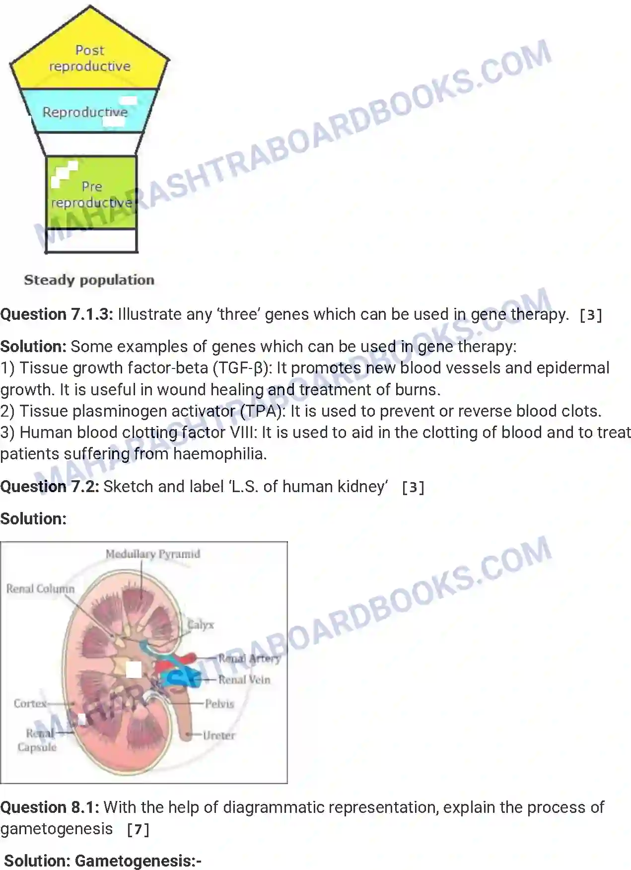 Maharashtra Board Solution HSC Biology Paper-A 2016 Image 15