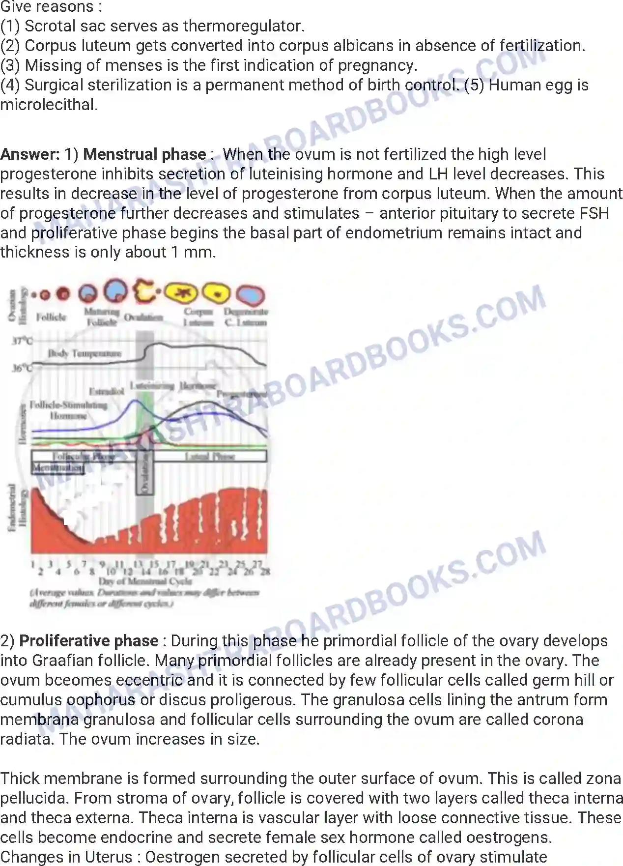 Maharashtra Board Solution HSC Biology Paper-A 2019 Image 16