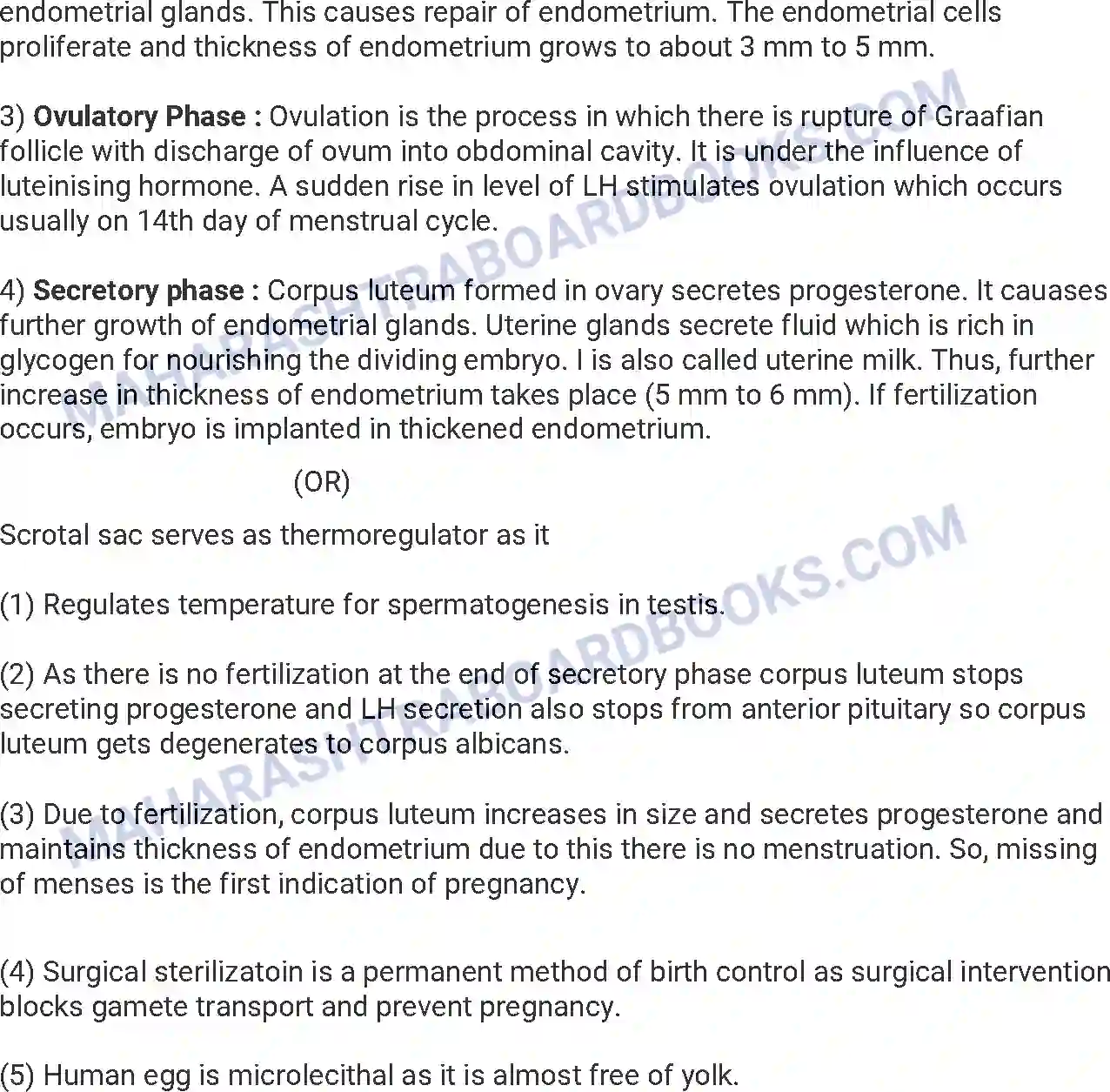 Maharashtra Board Solution HSC Biology Paper-A 2019 Image 17