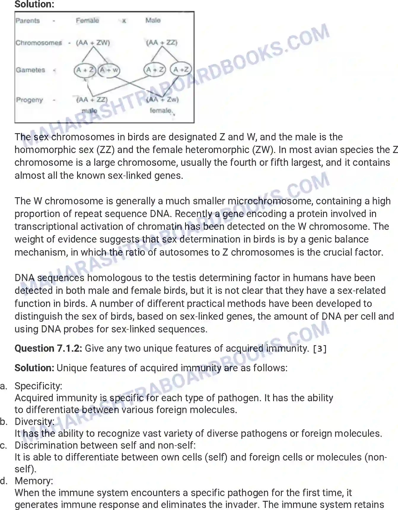 Maharashtra Board Solution HSC Biology Paper-B 2016 Image 17