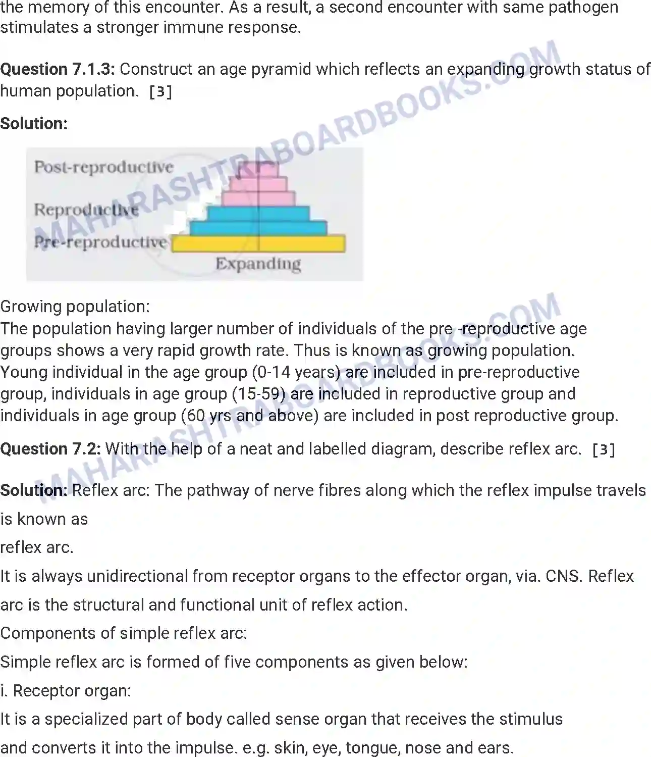 Maharashtra Board Solution HSC Biology Paper-B 2016 Image 18