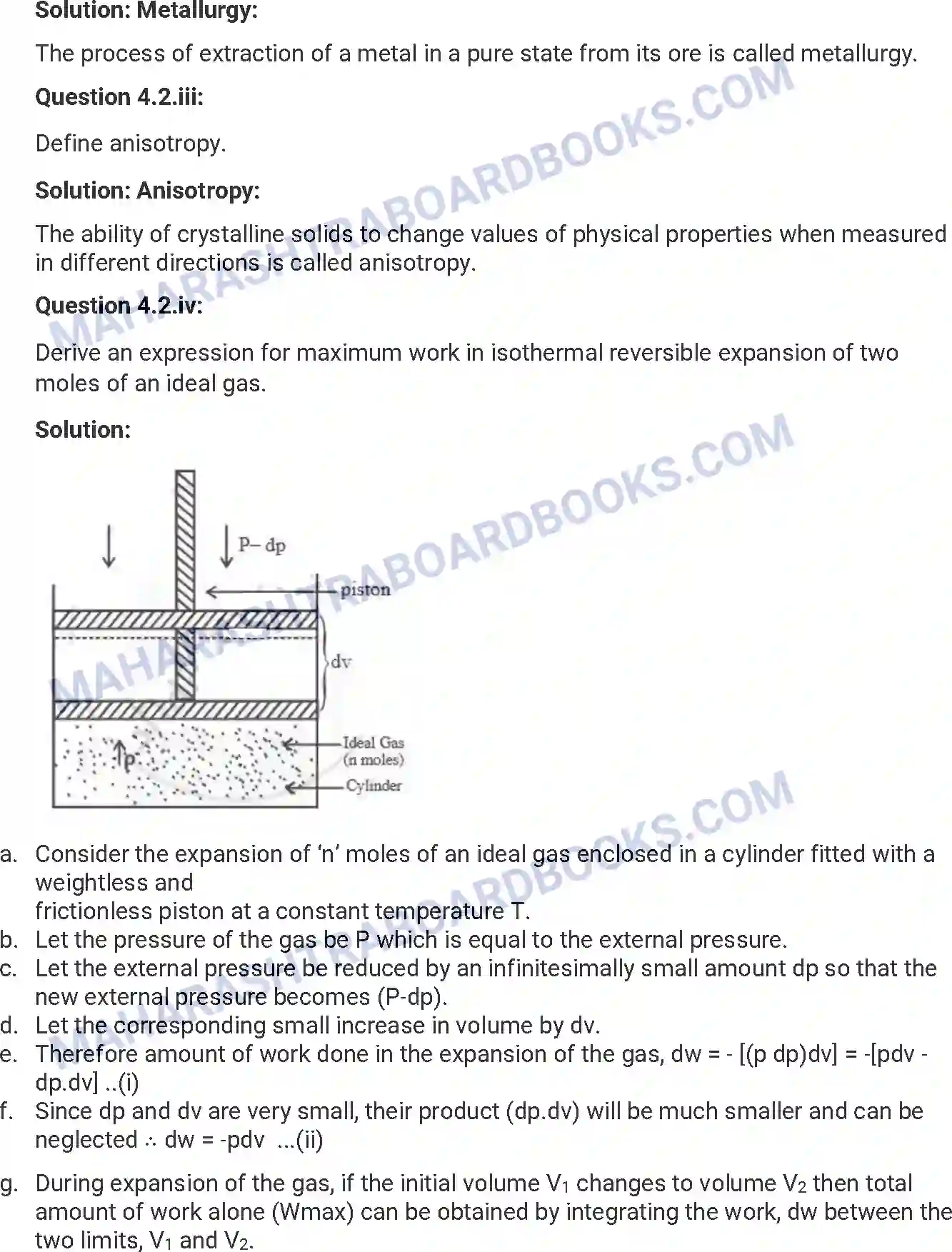 Maharashtra Board Solution HSC Chemistry Paper-A 2017 Image 13