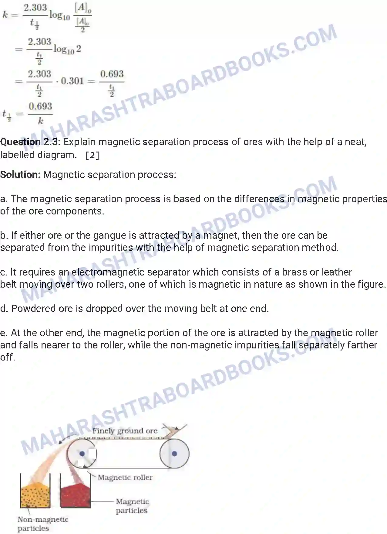 Maharashtra Board Solution HSC Chemistry Paper-A 2017 Image 5