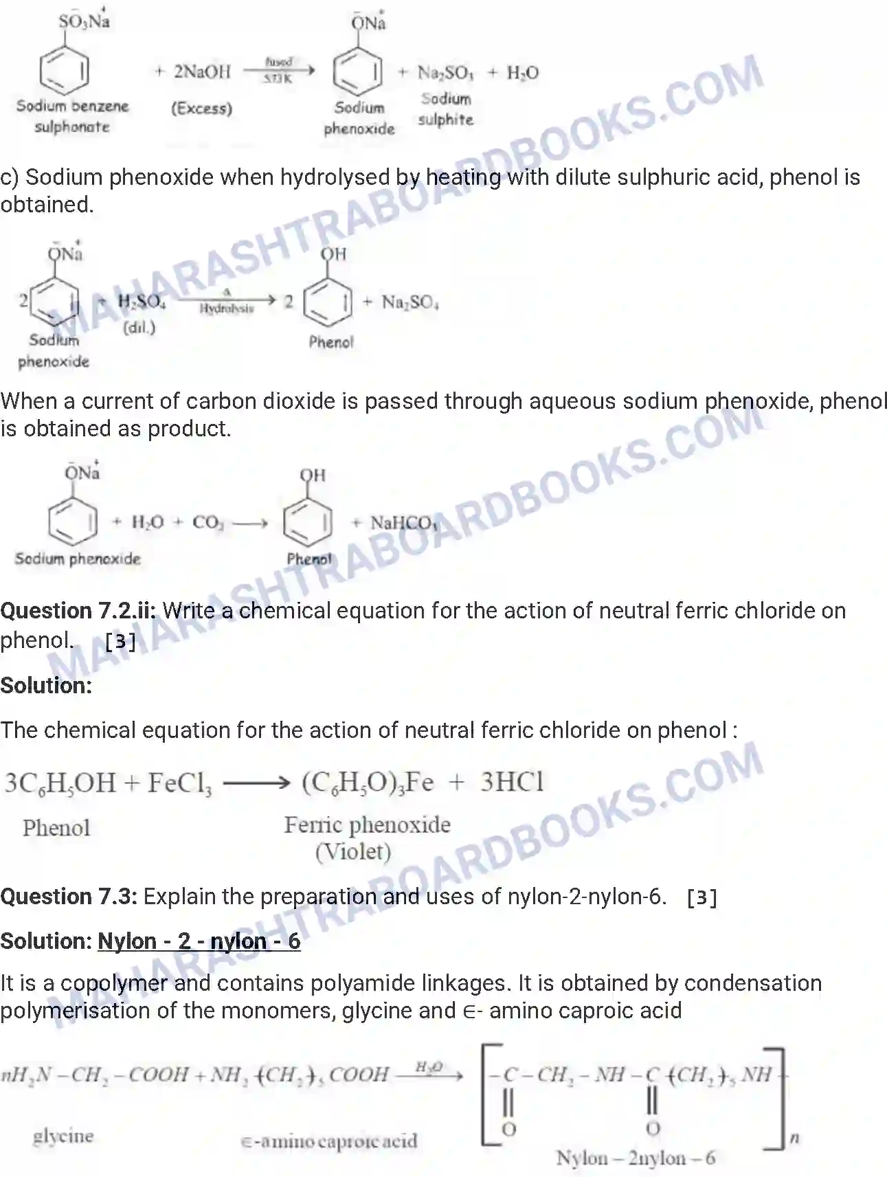 Maharashtra Board Solution HSC Chemistry Paper-A 2018 Image 19