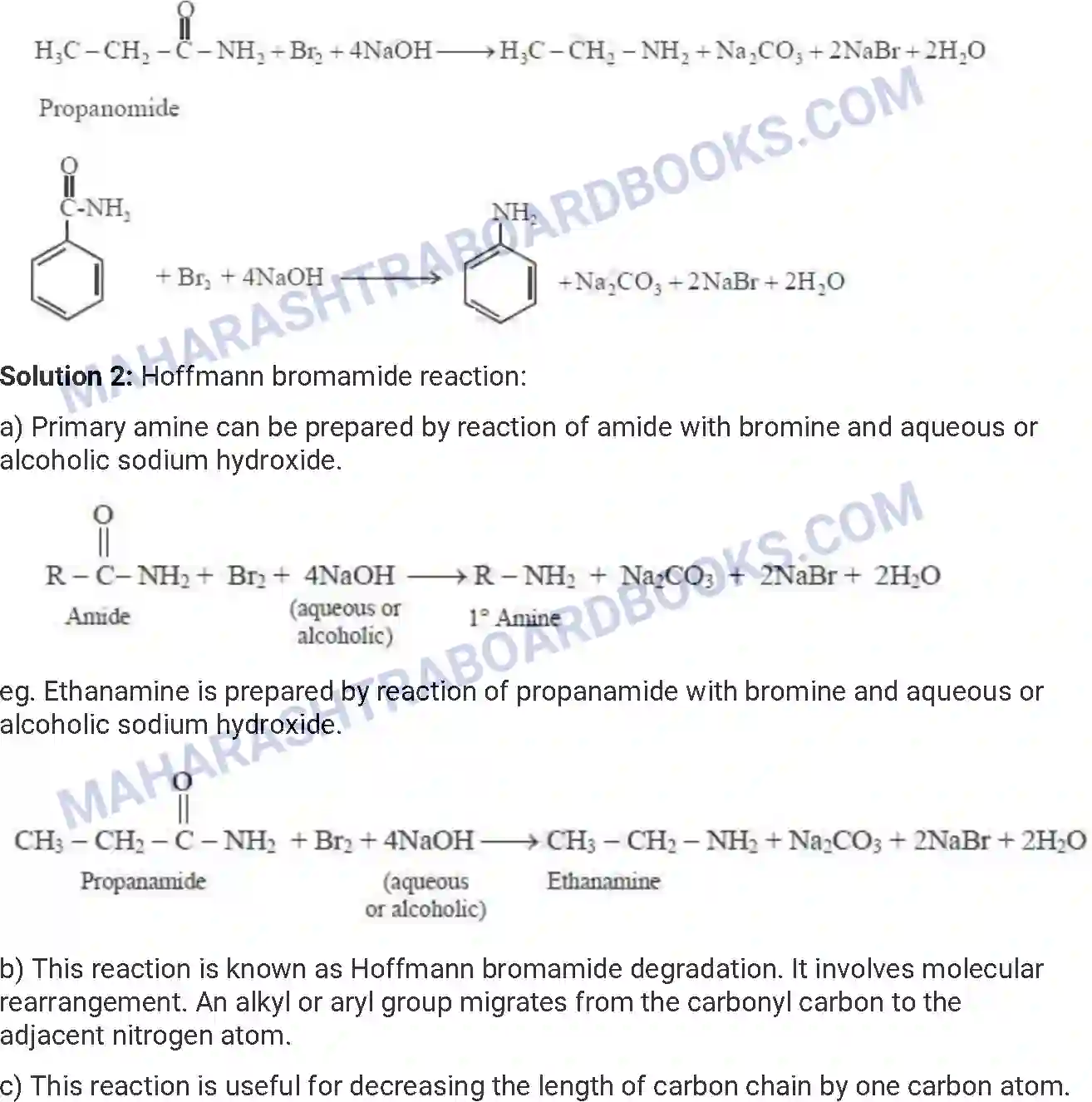 Maharashtra Board Solution HSC Chemistry Paper-A 2018 Image 24