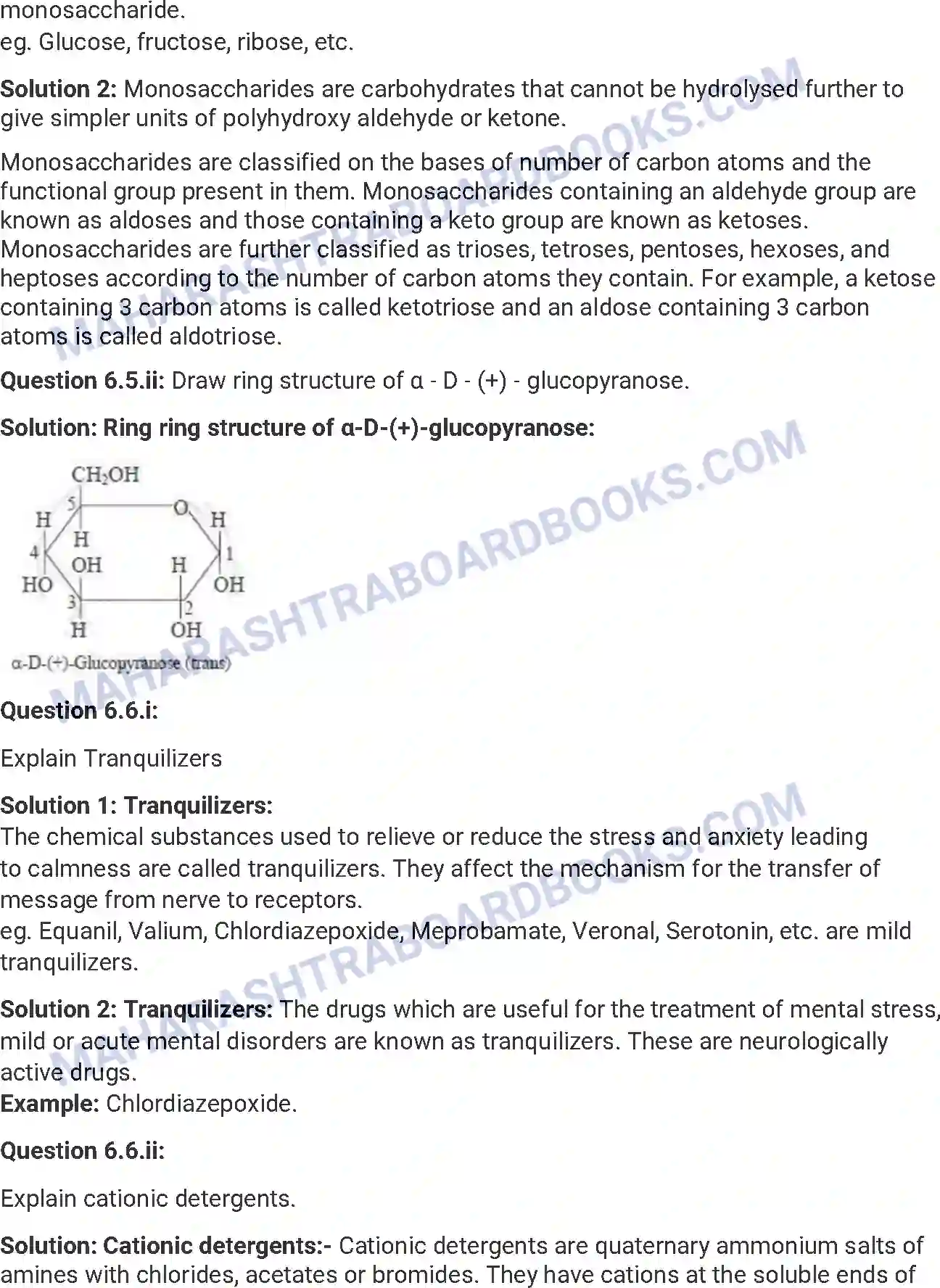 Maharashtra Board Solution HSC Chemistry Paper-B 2014 Image 16