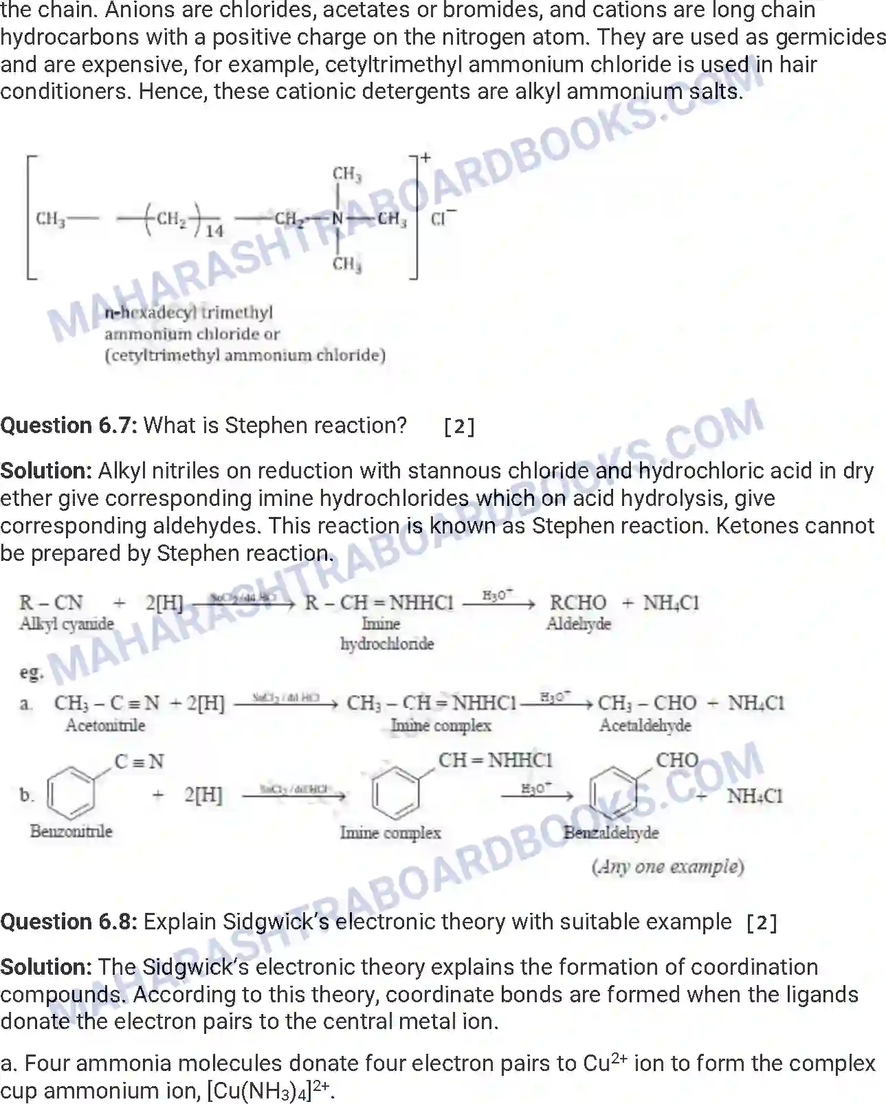 Maharashtra Board Solution HSC Chemistry Paper-B 2014 Image 17