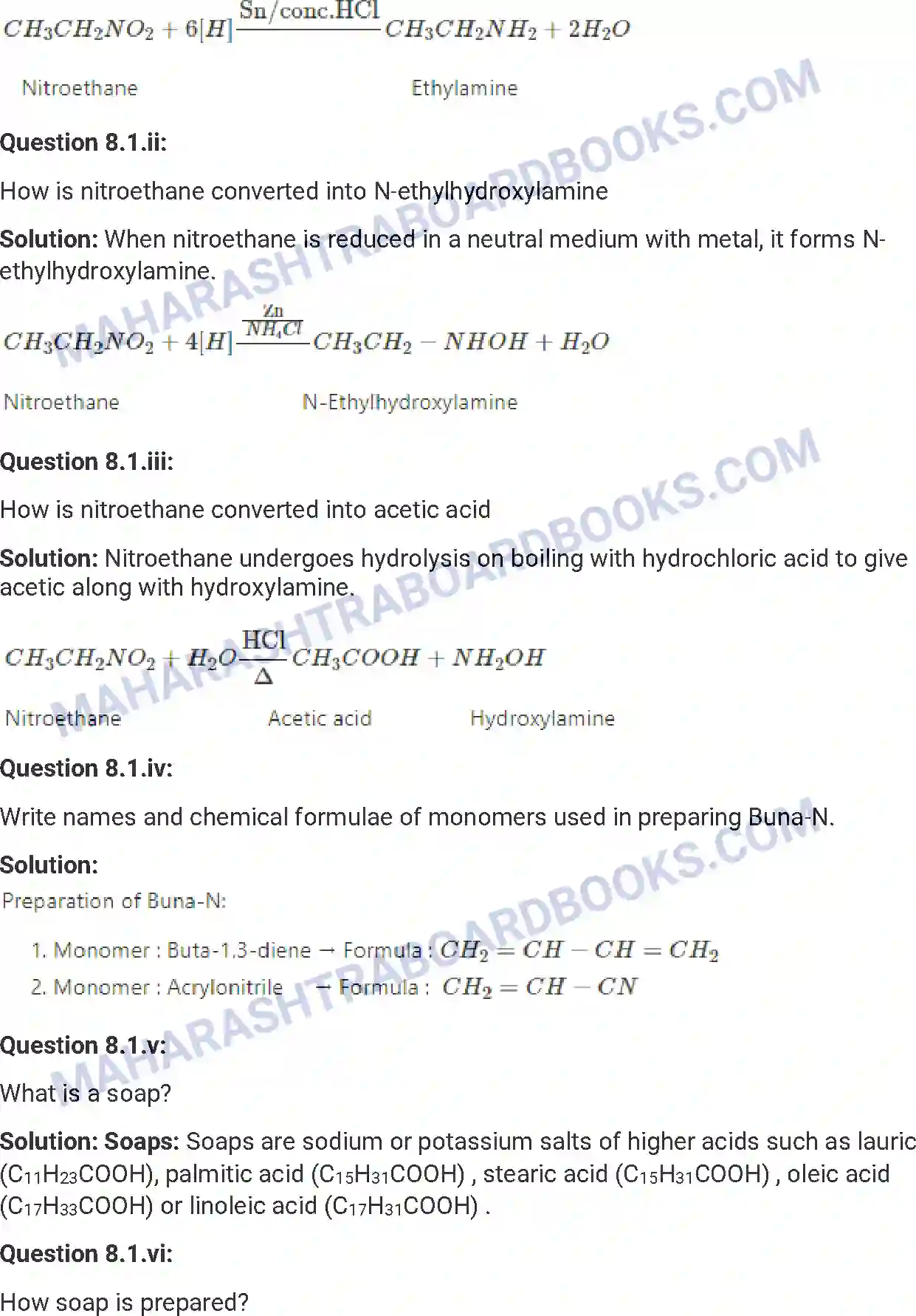 Maharashtra Board Solution HSC Chemistry Paper-B 2017 Image 23