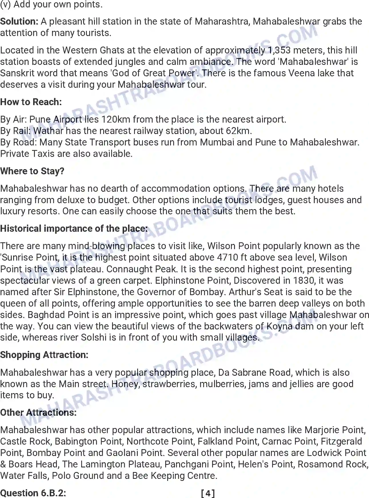 Maharashtra Board Solution HSC English Paper-C 2016 Image 14