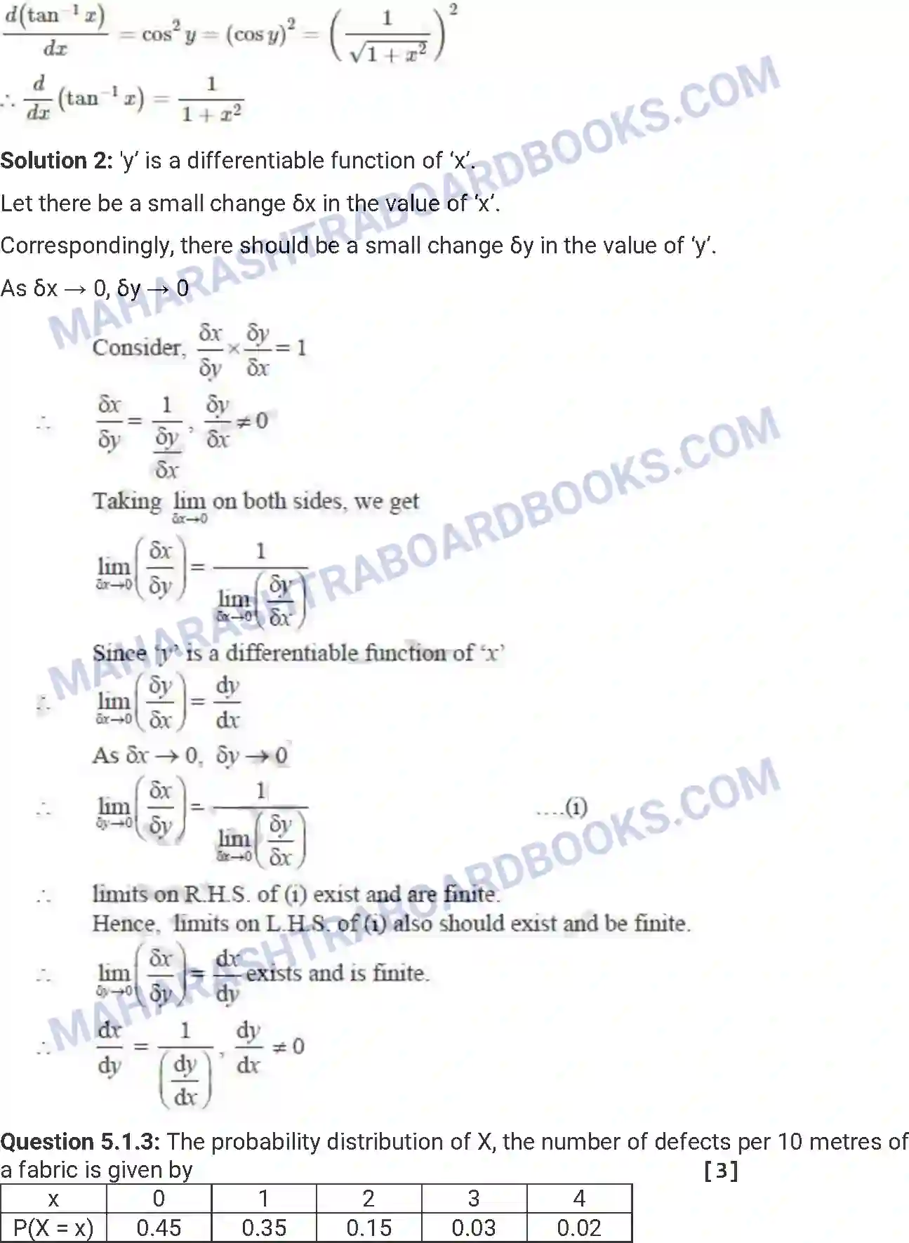 Maharashtra Board Solution HSC Mathematics Paper-A 2012 Image 22