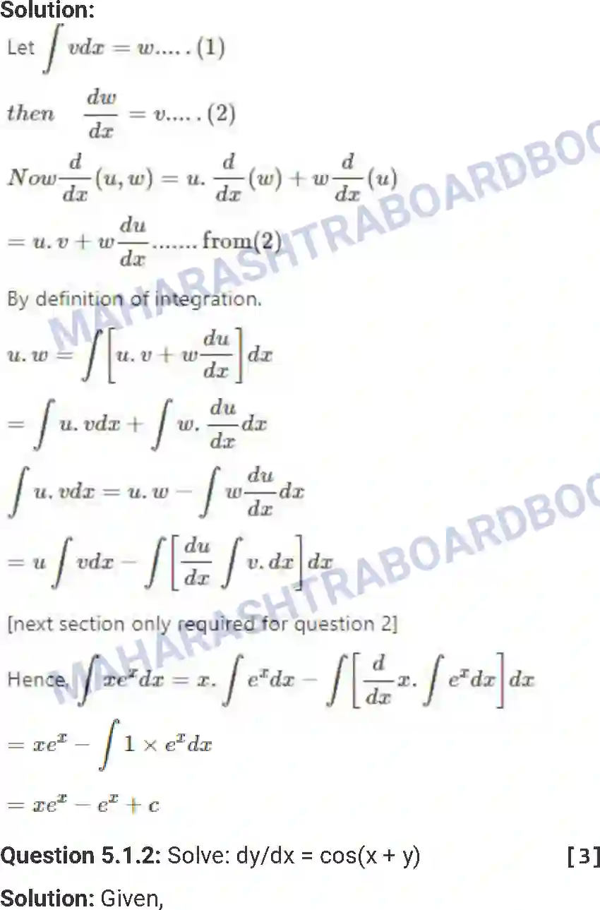 Maharashtra Board Solution HSC Mathematics Paper-A 2017 Image 23