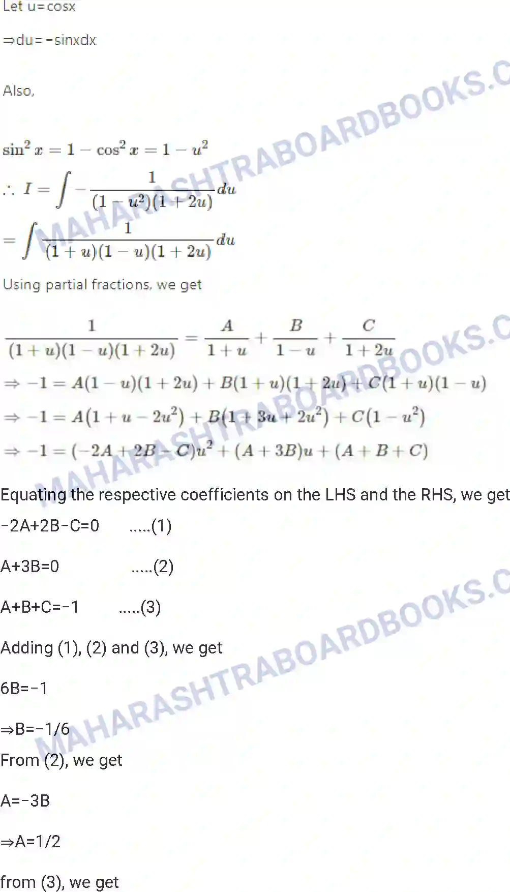 Maharashtra Board Solution HSC Mathematics Paper-A 2017 Image 33