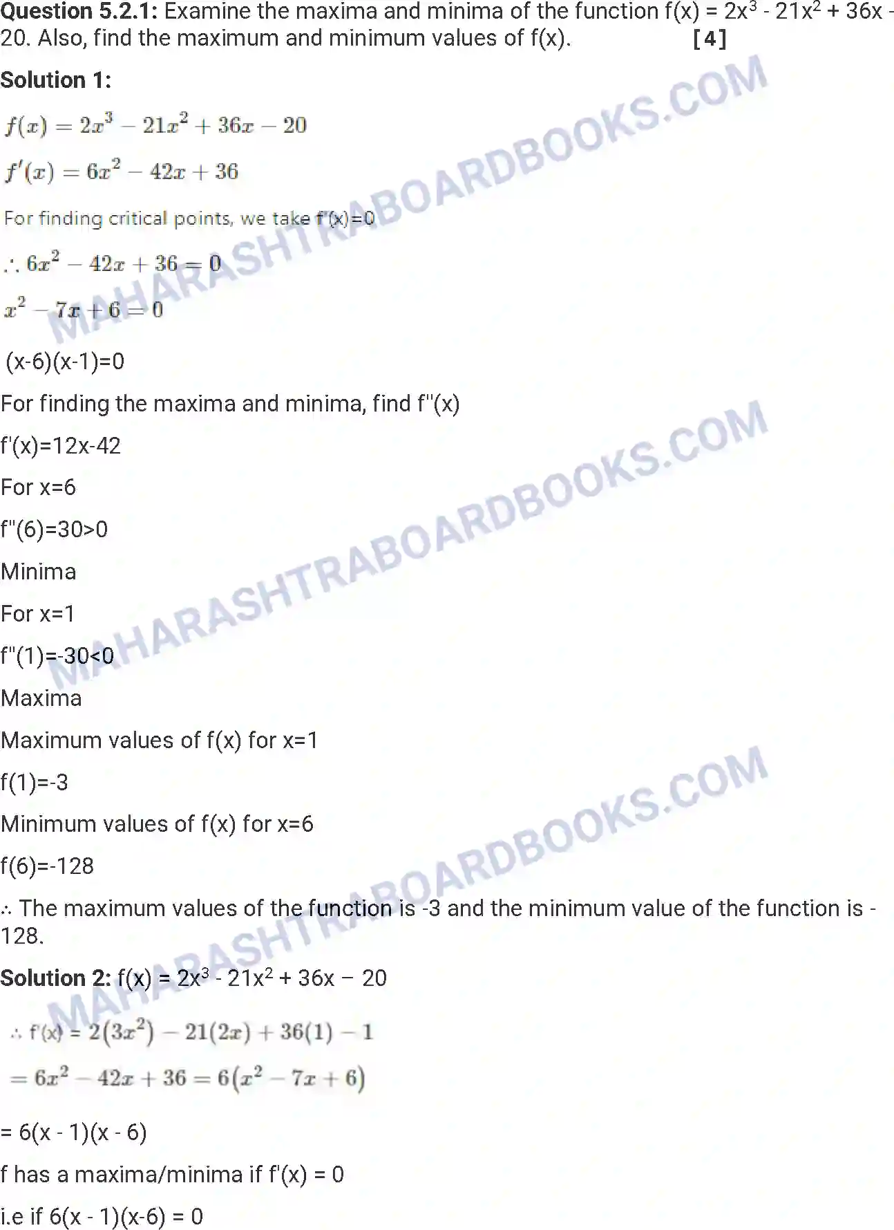 Maharashtra Board Solution HSC Mathematics Paper-A 2018 Image 22