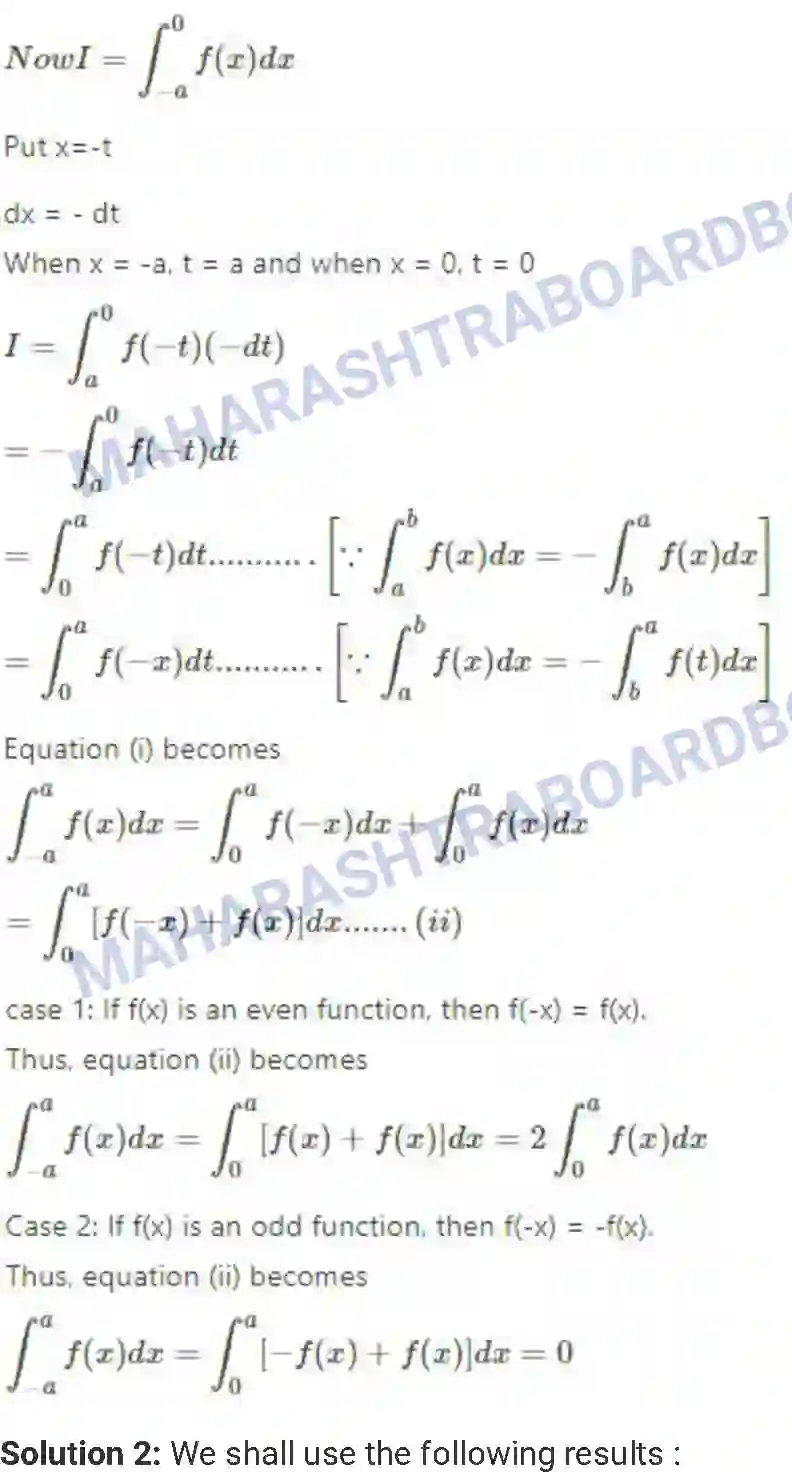 Maharashtra Board Solution HSC Mathematics Paper-A 2018 Image 27