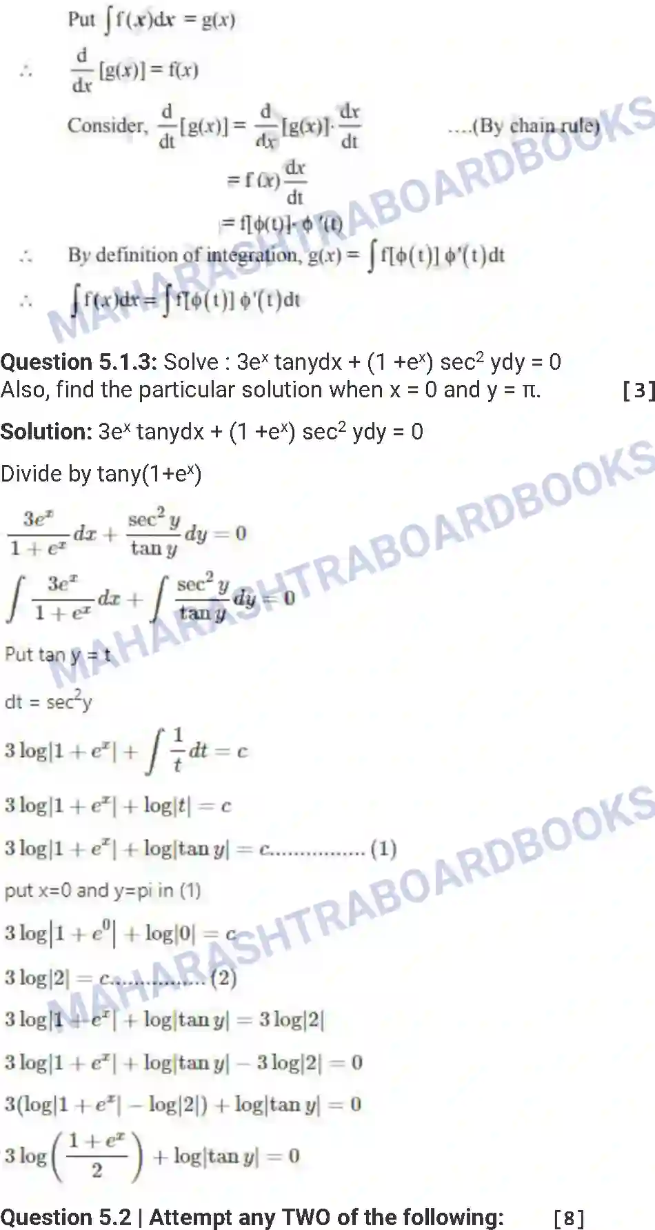 Maharashtra Board Solution HSC Mathematics Paper-B 2013 Image 22