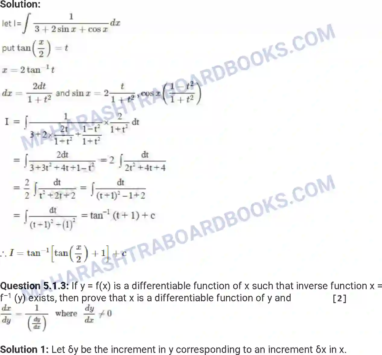 Maharashtra Board Solution HSC Mathematics Paper-B 2016 Image 20