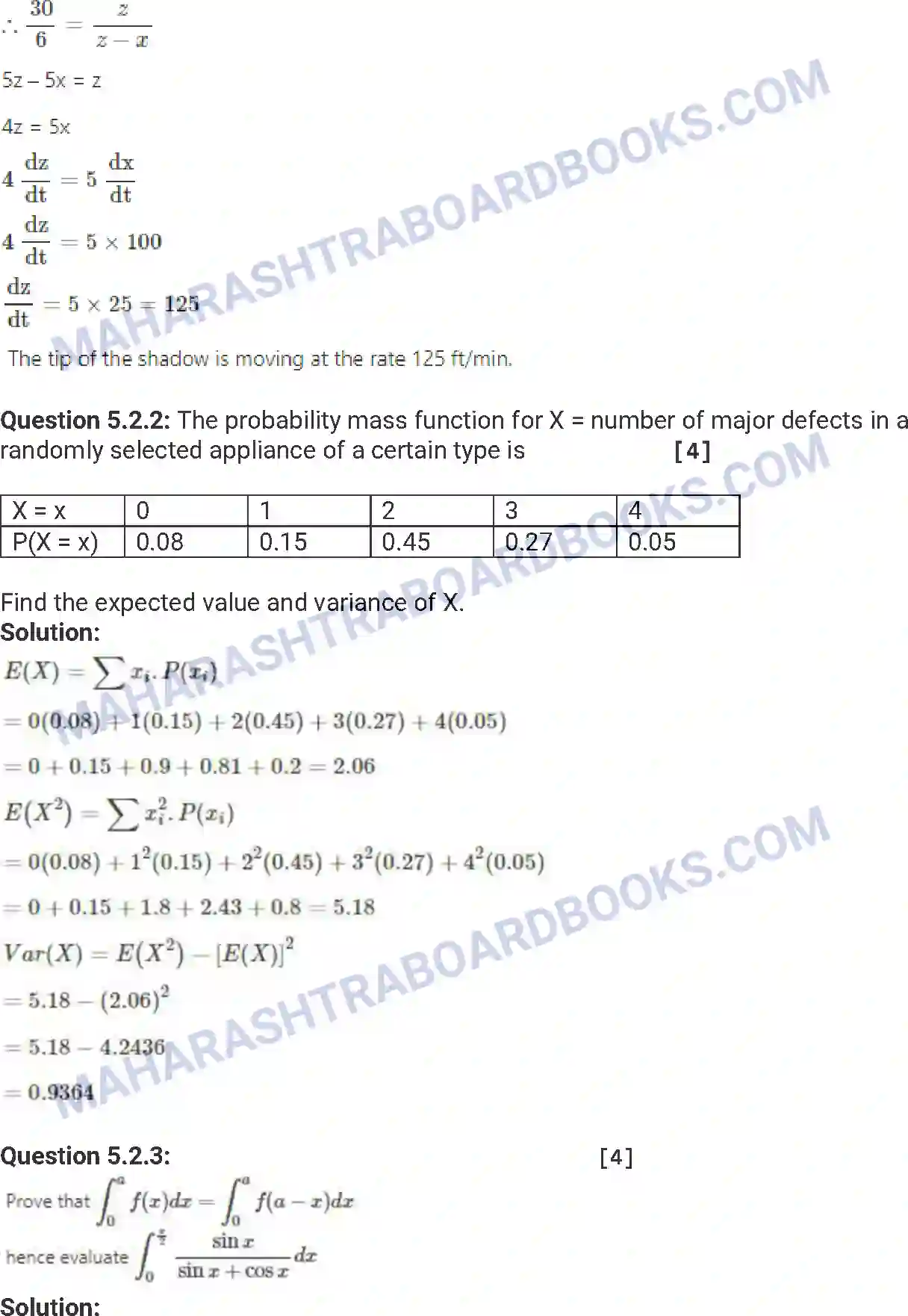 Maharashtra Board Solution HSC Mathematics Paper-B 2016 Image 24