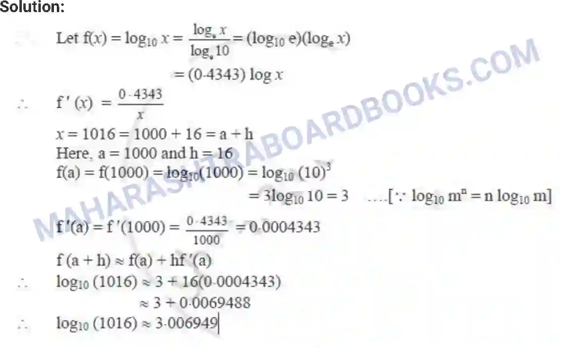 Maharashtra Board Solution HSC Mathematics Paper-B 2016 Image 31