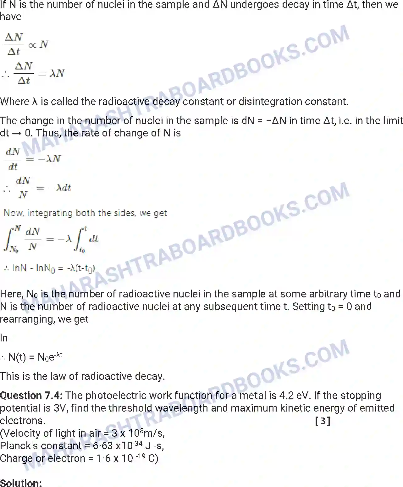 Maharashtra Board Solution HSC Physics Paper-A 2013 Image 22