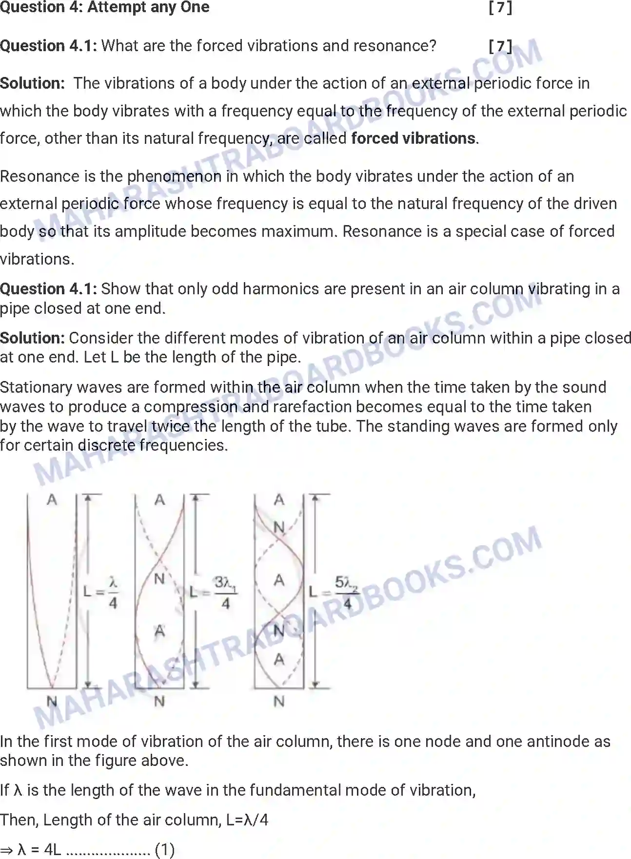 Maharashtra Board Solution HSC Physics Paper-A 2015 Image 12