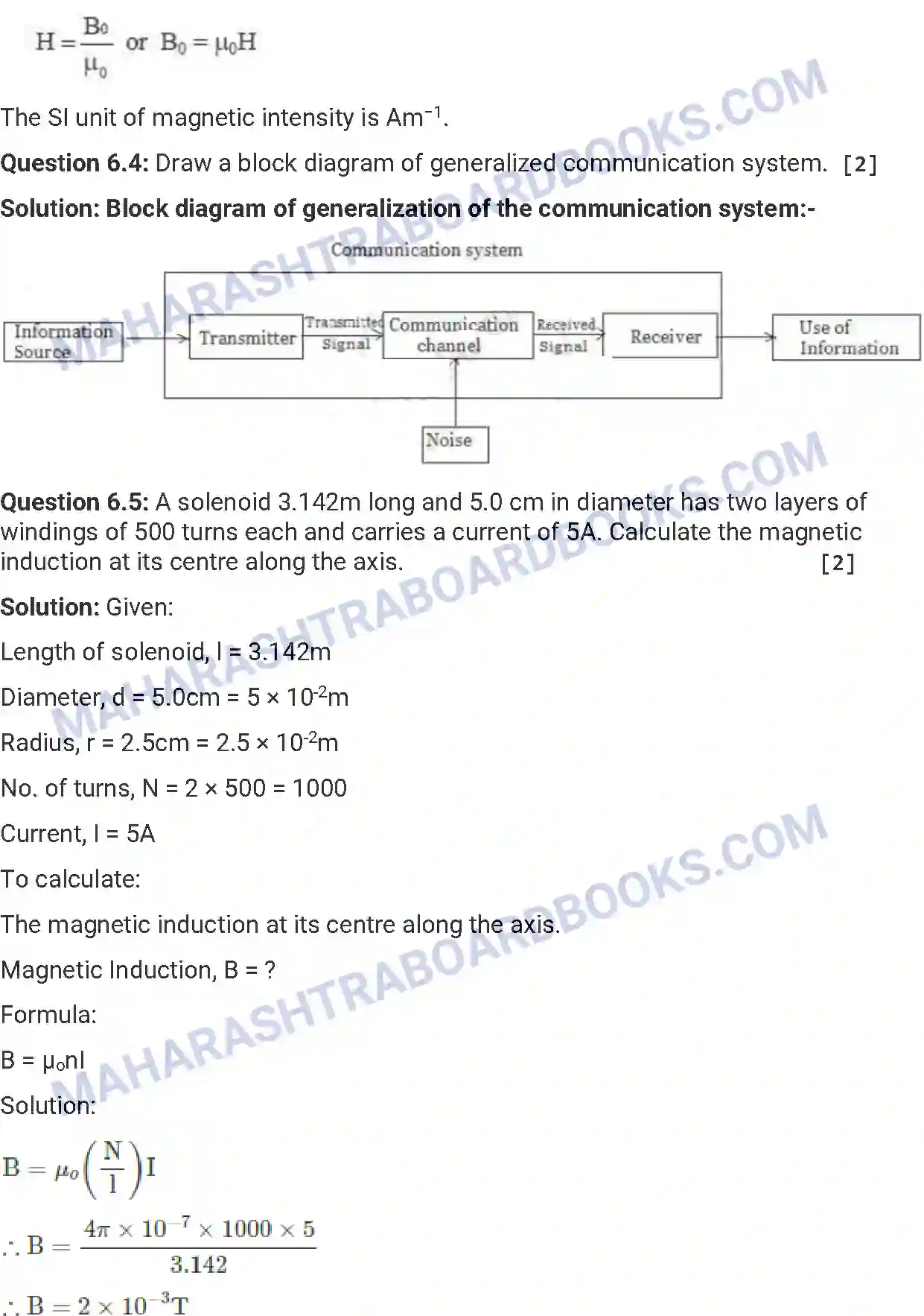 Maharashtra Board Solution HSC Physics Paper-A 2015 Image 20