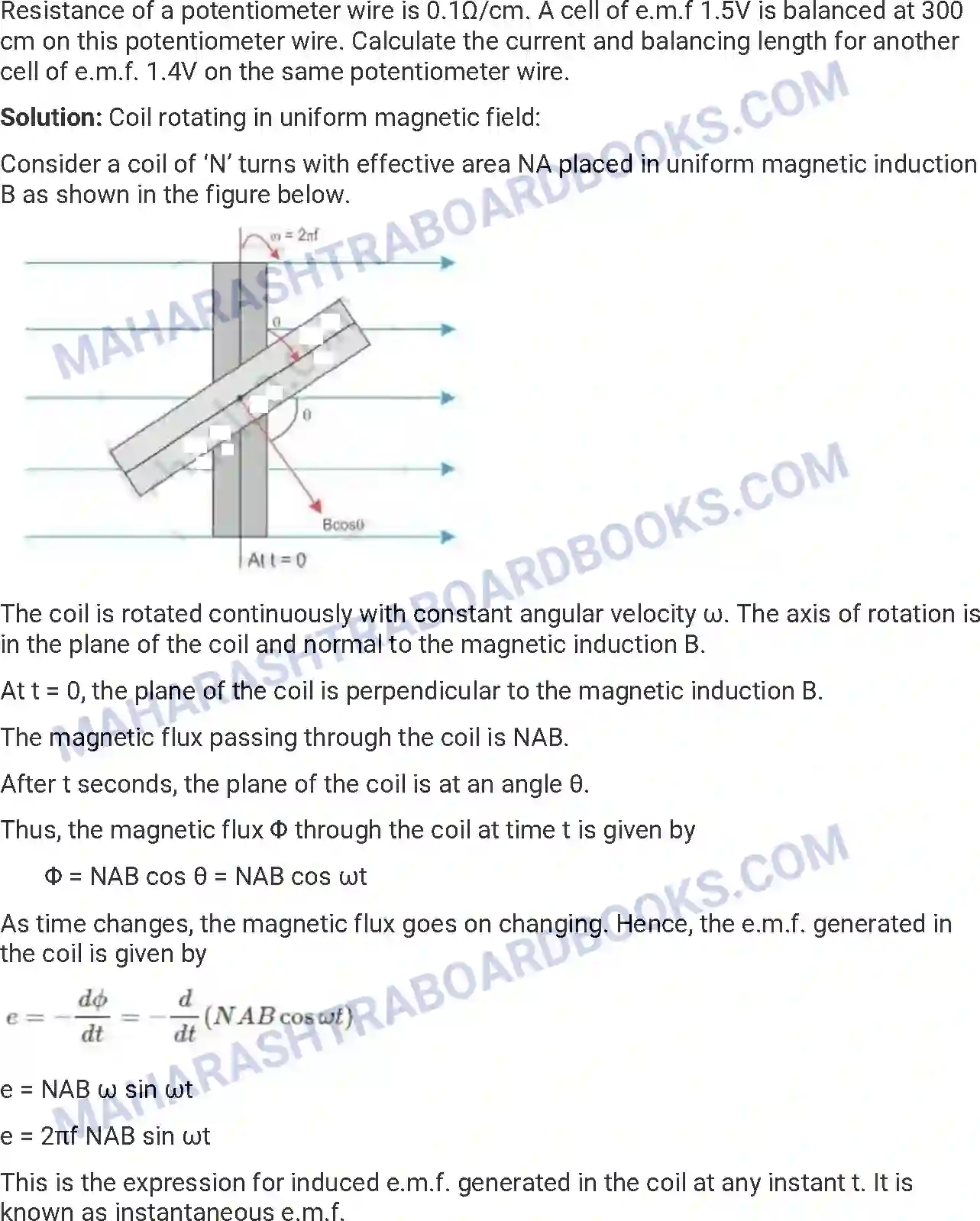 Maharashtra Board Solution HSC Physics Paper-A 2015 Image 25