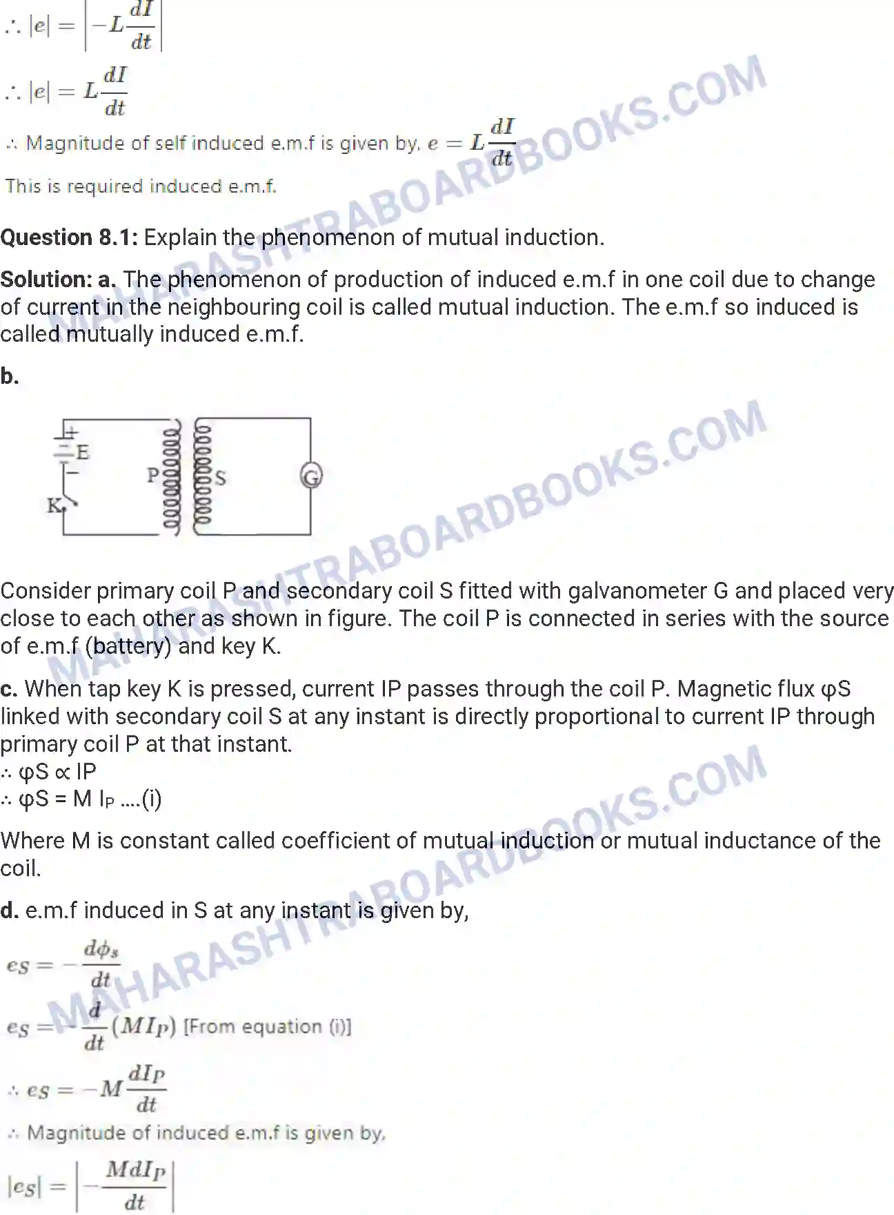 Maharashtra Board Solution HSC Physics Paper-B 2013 Image 30