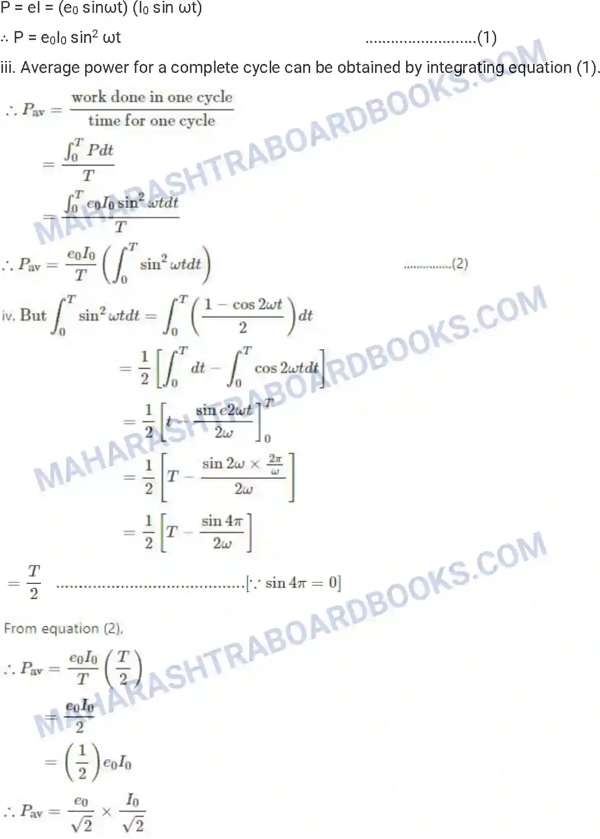 Maharashtra Board Solution HSC Physics Paper-B 2014 Image 21