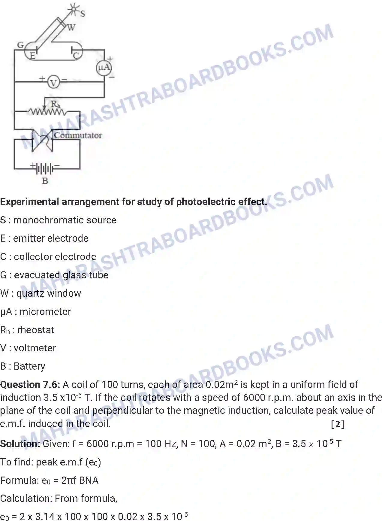 Maharashtra Board Solution HSC Physics Paper-B 2014 Image 28