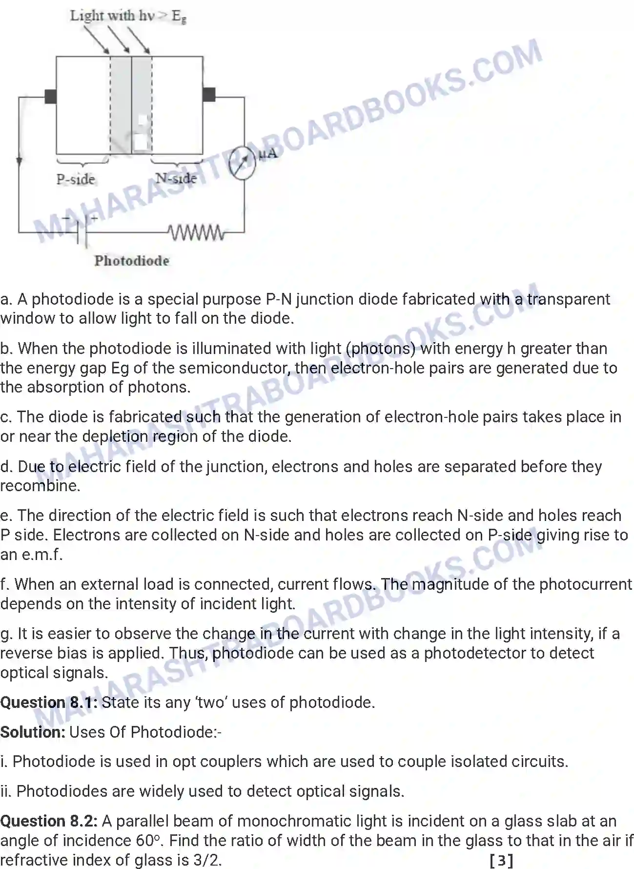 Maharashtra Board Solution HSC Physics Paper-B 2014 Image 30