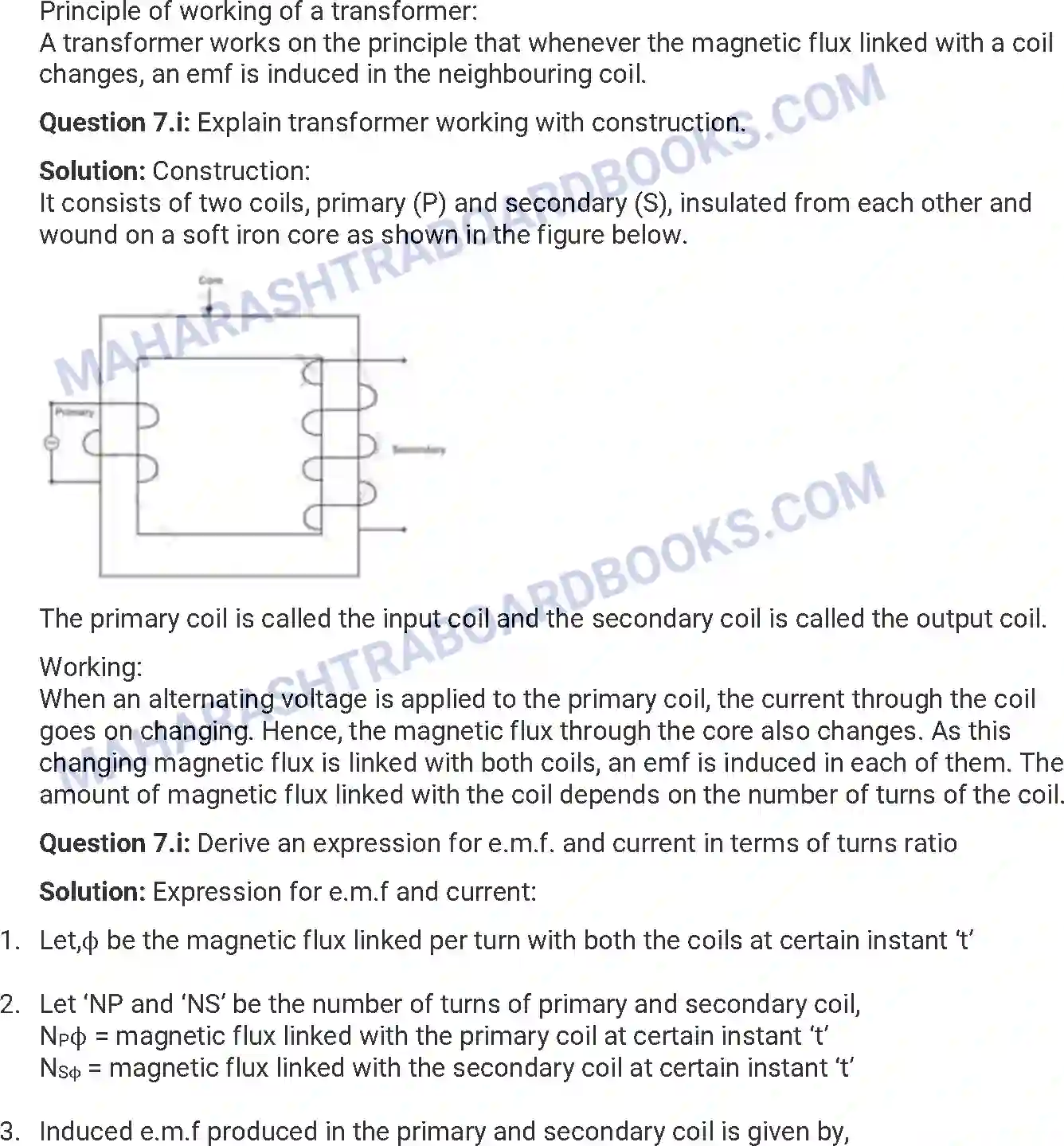 Maharashtra Board Solution HSC Physics Paper-B 2017 Image 29