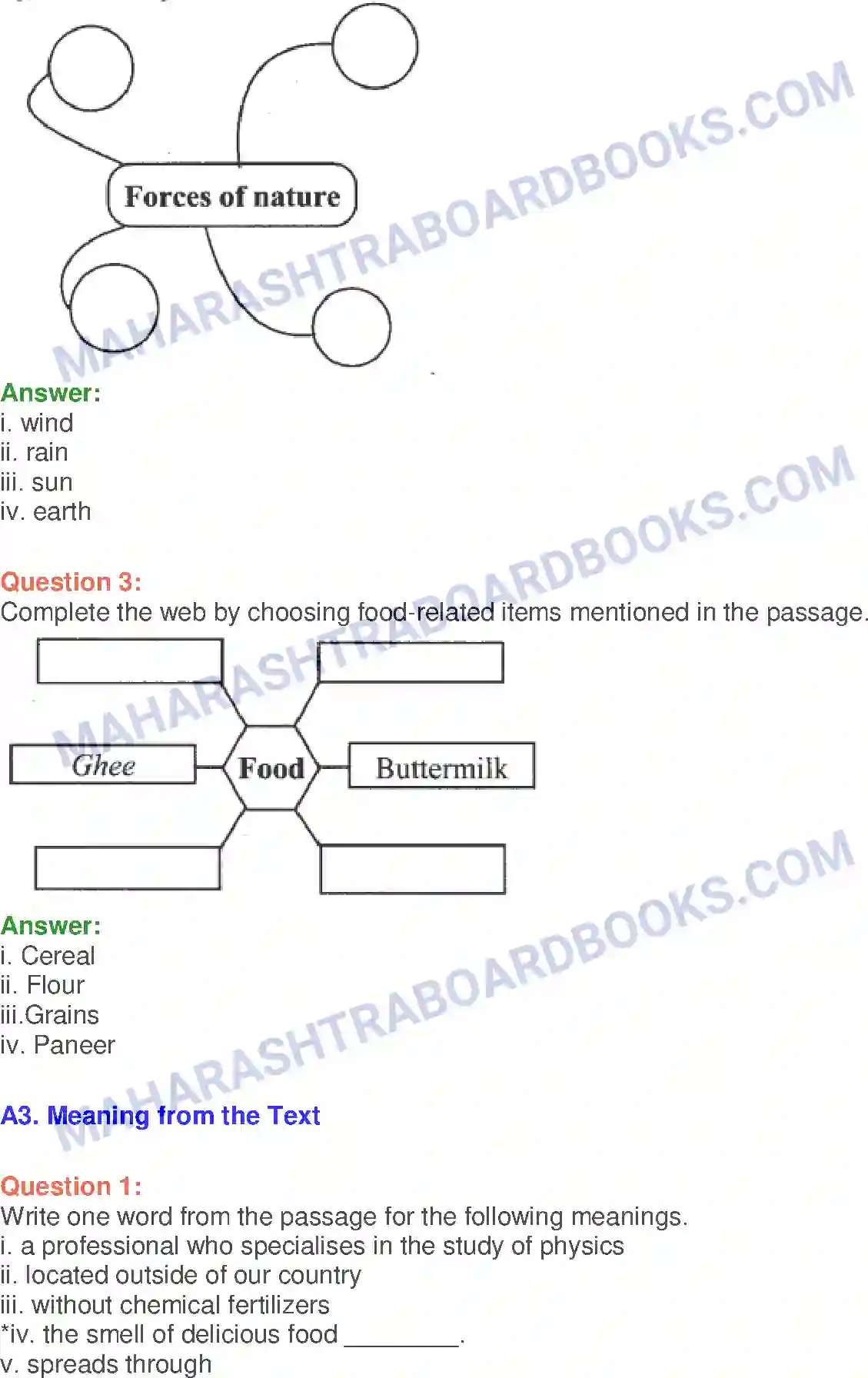 Maharashtra Board Solution Class-10 English Food As Love - Food & Health Image 10