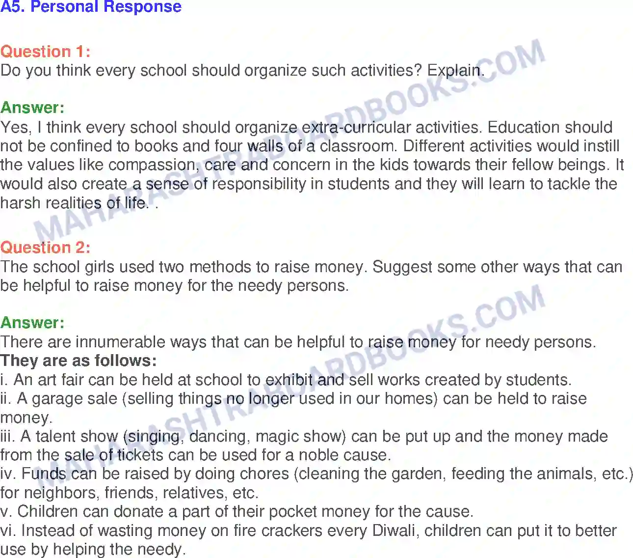 Maharashtra Board Solution Class-10 English Help Me Go Home - India & Neighbours Image 12